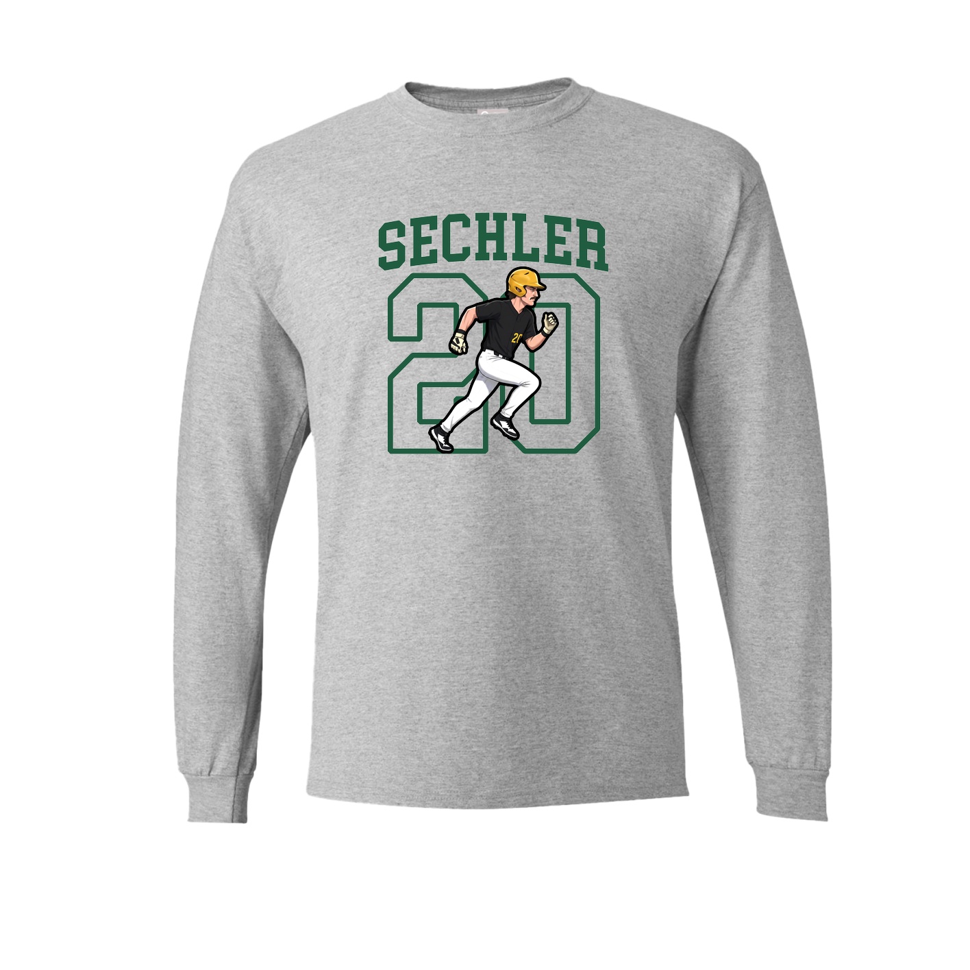 Long Sleeve Tee — Shirsey in Grey