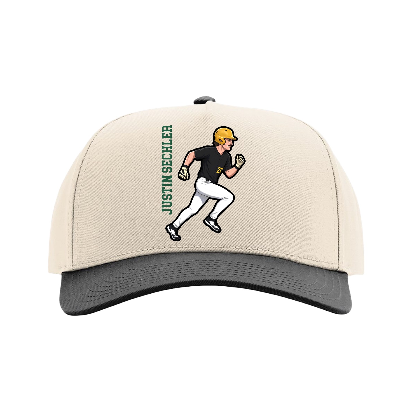 Full Fabric Five-Panel Champ Cap