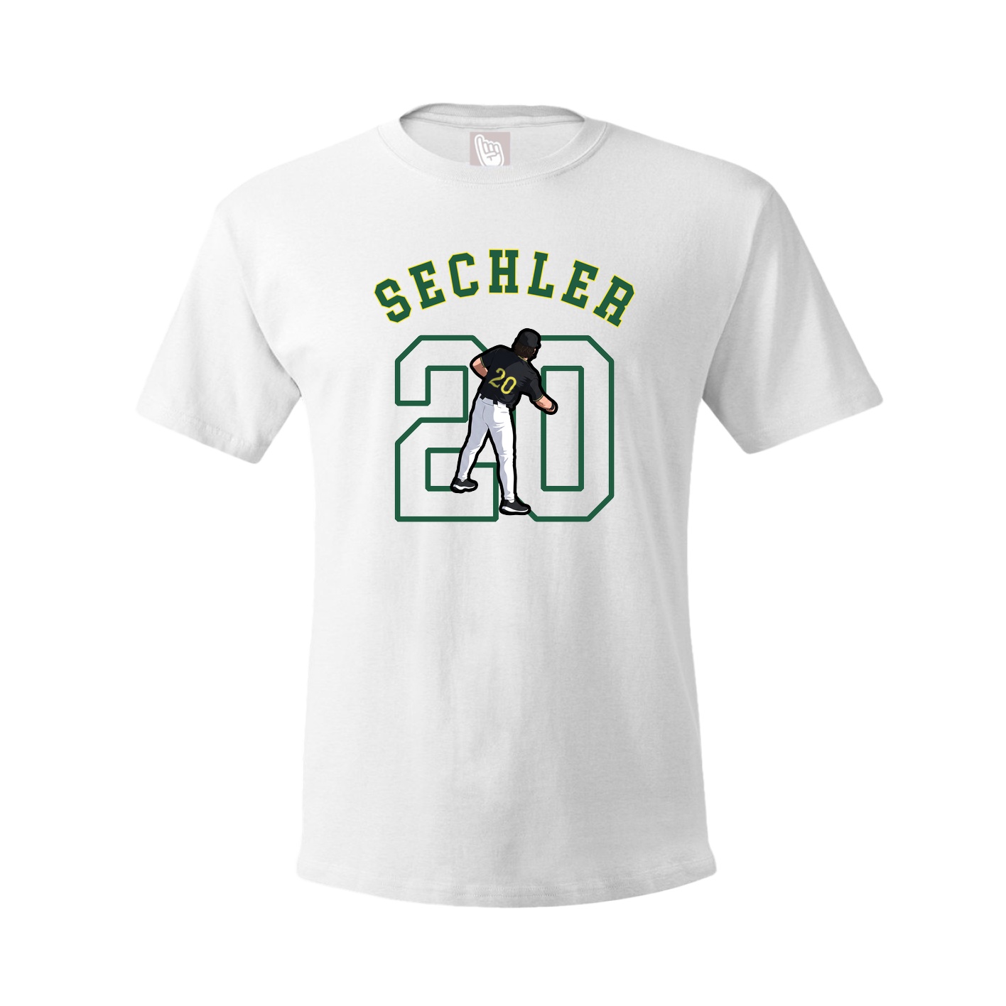 Youth Tee — Shirsey Arch in White
