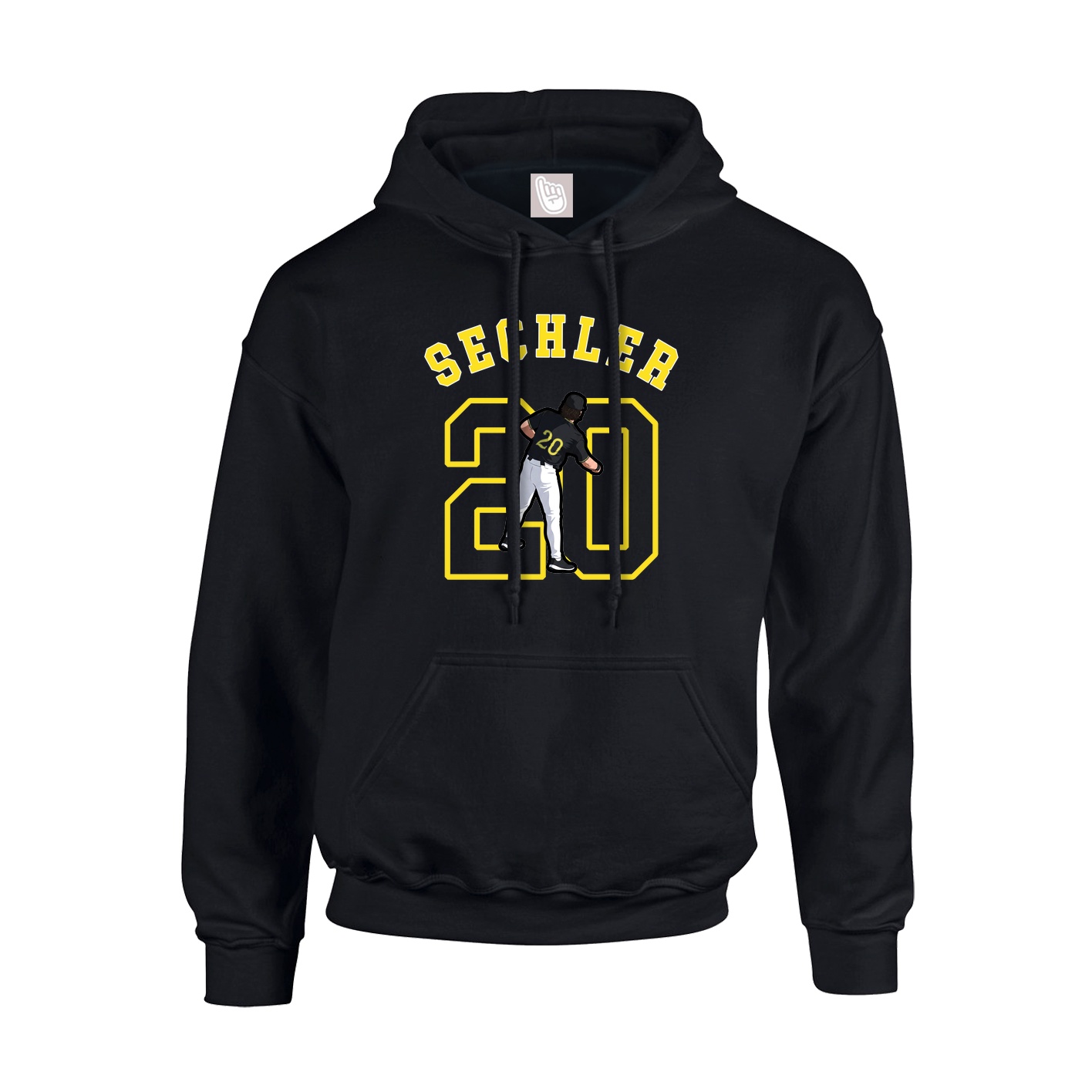 Youth Hoodie — Shirsey Arch in Black