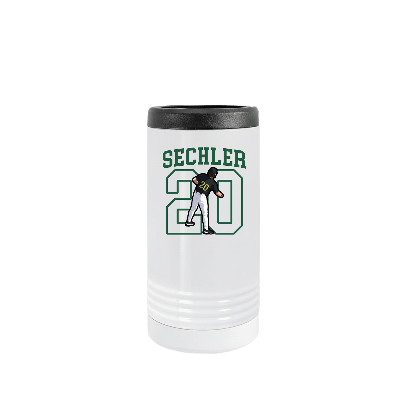 Slim Beverage Holder — Shirsey in White