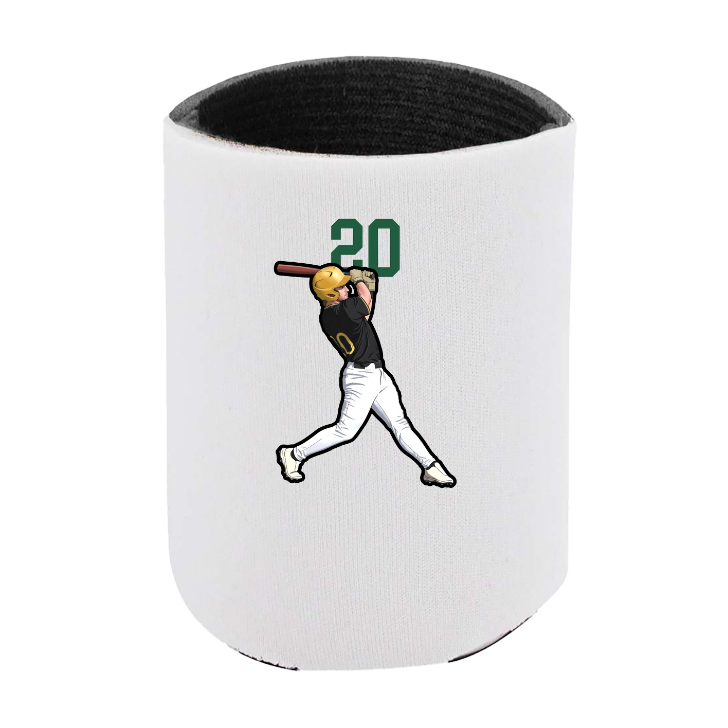 Can Holder — Number Top in White