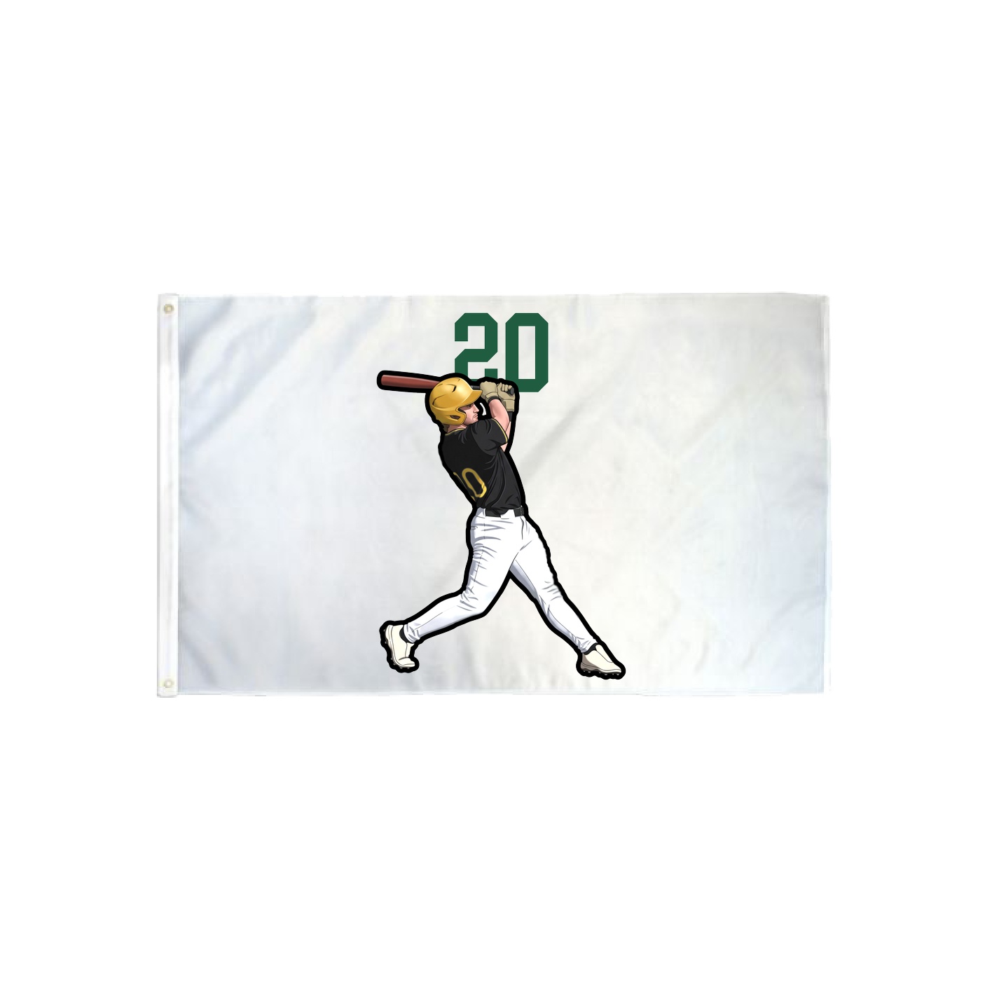 3x5 Flag — Number Top in Classic