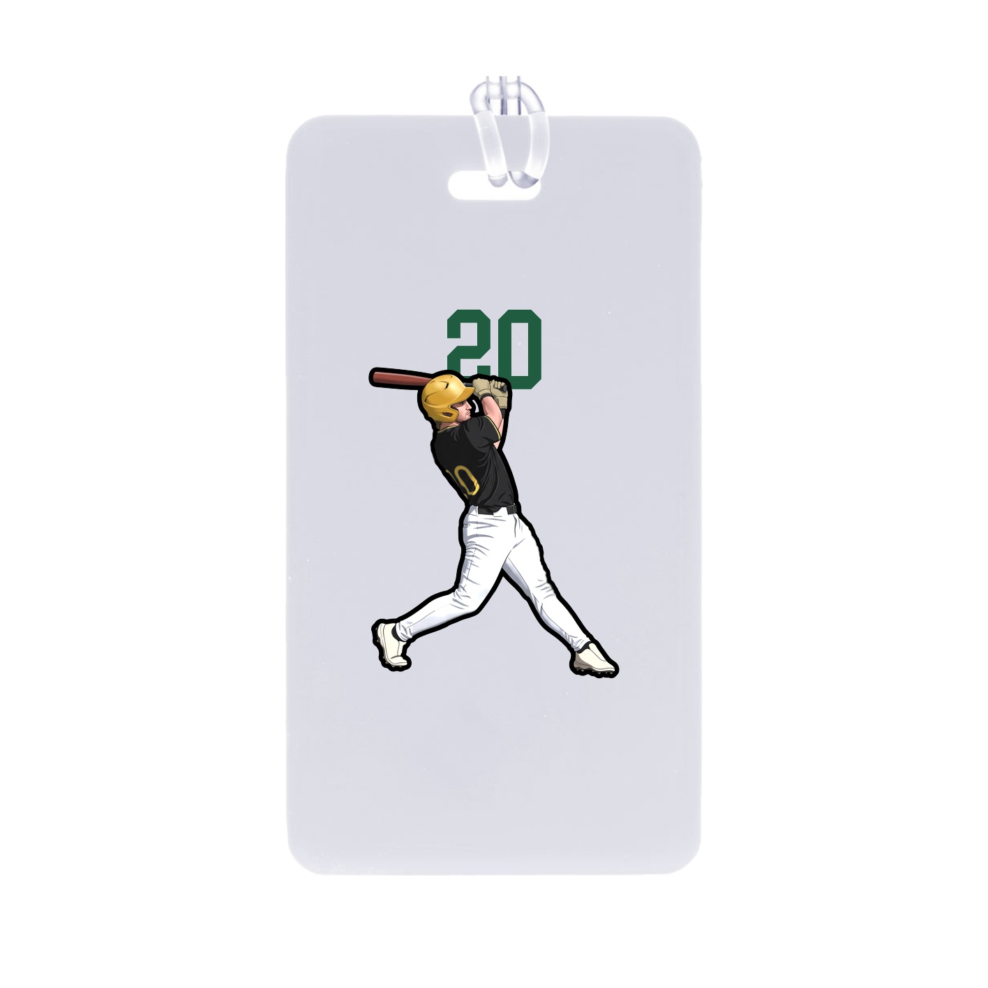 Bag Tag — Number Top in Classic