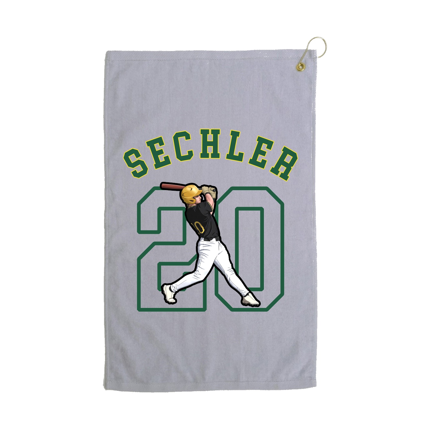 Golf Towel — Shirsey Arch in Grey