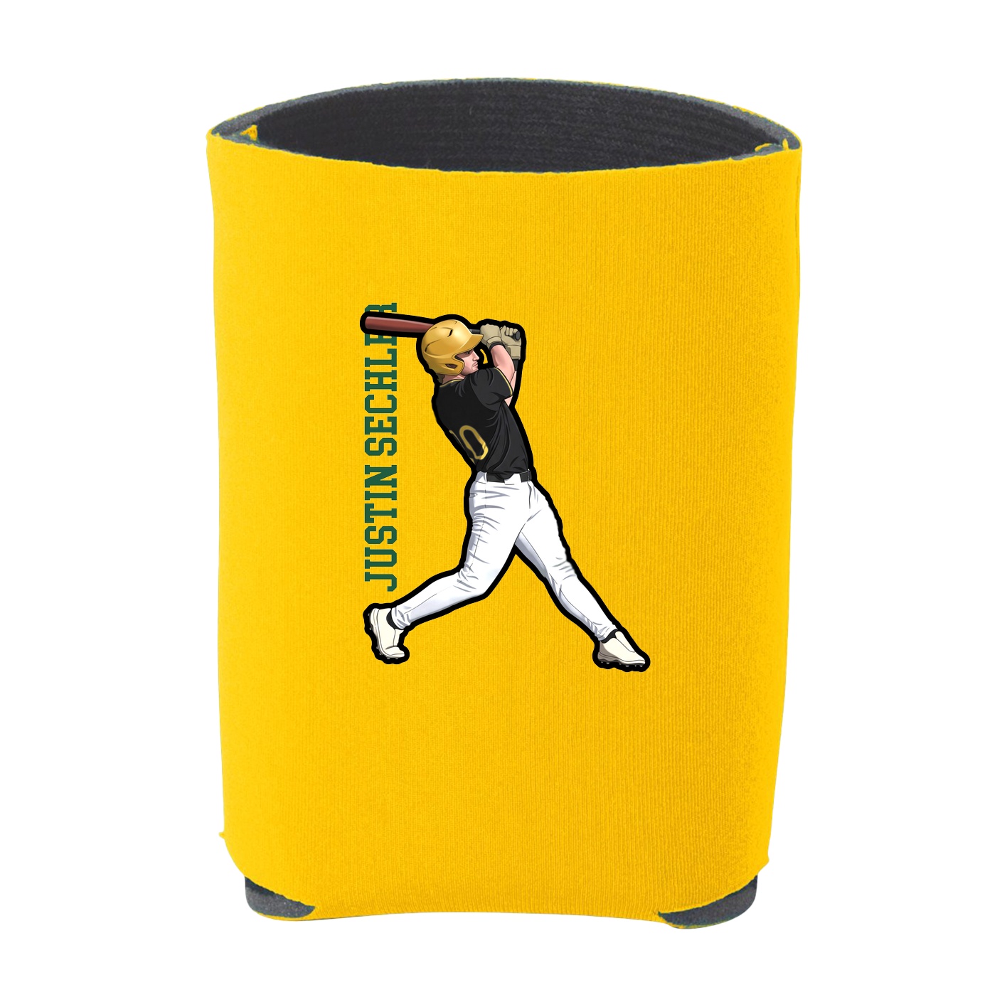 Can Holder — Name Vertical in Yellow