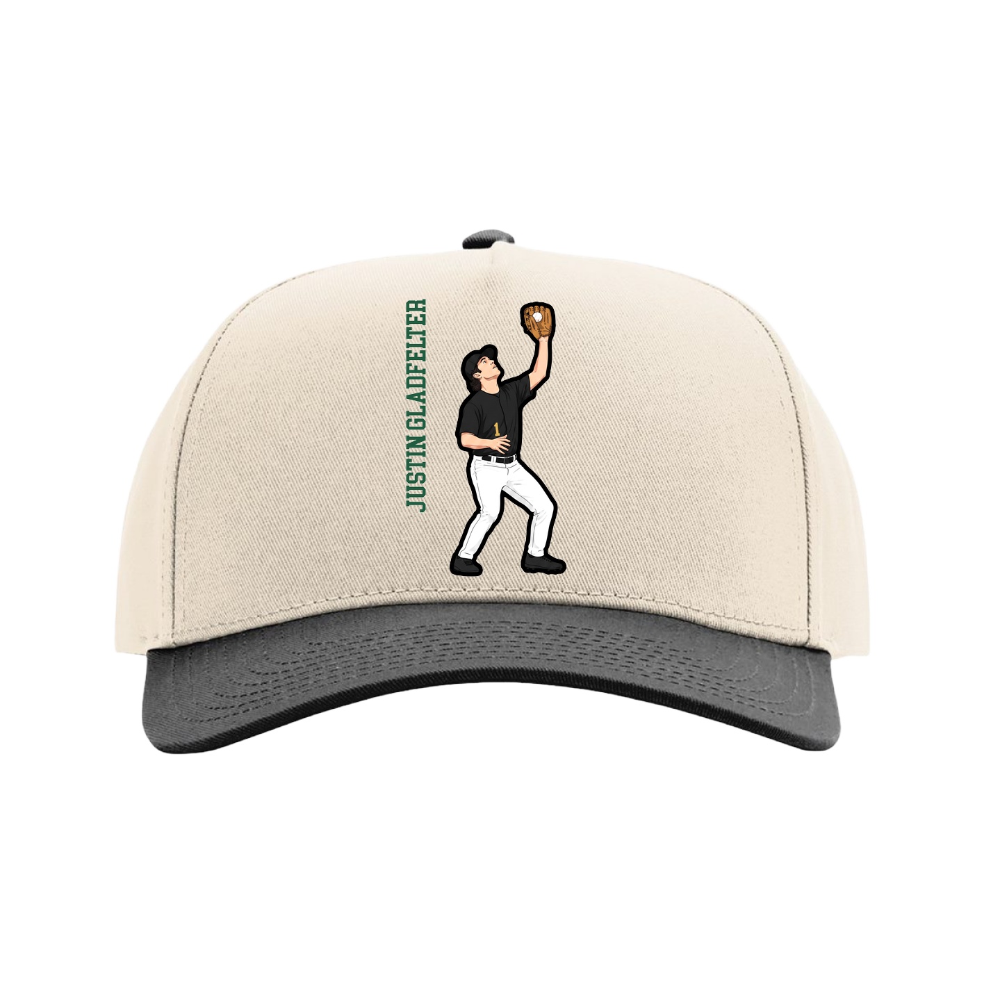 Full Fabric Five-Panel Champ Cap