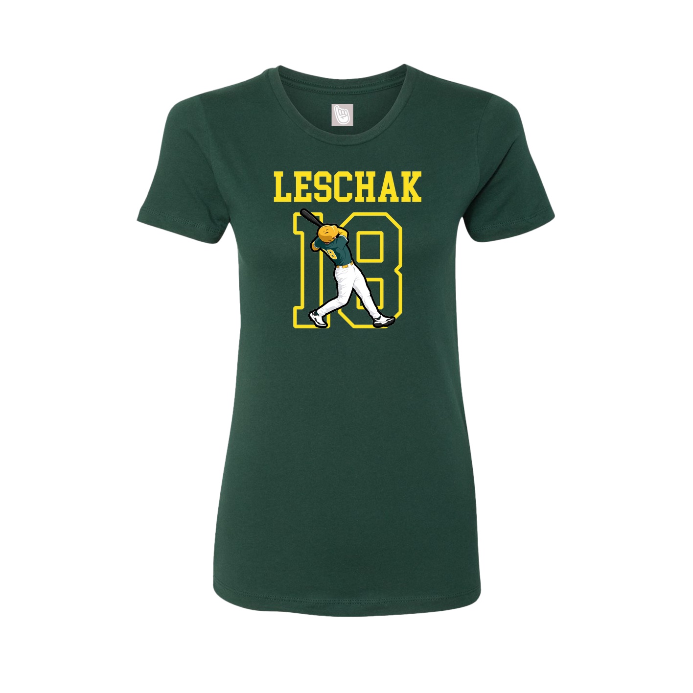 Fitted Women's Tee — Shirsey in Green