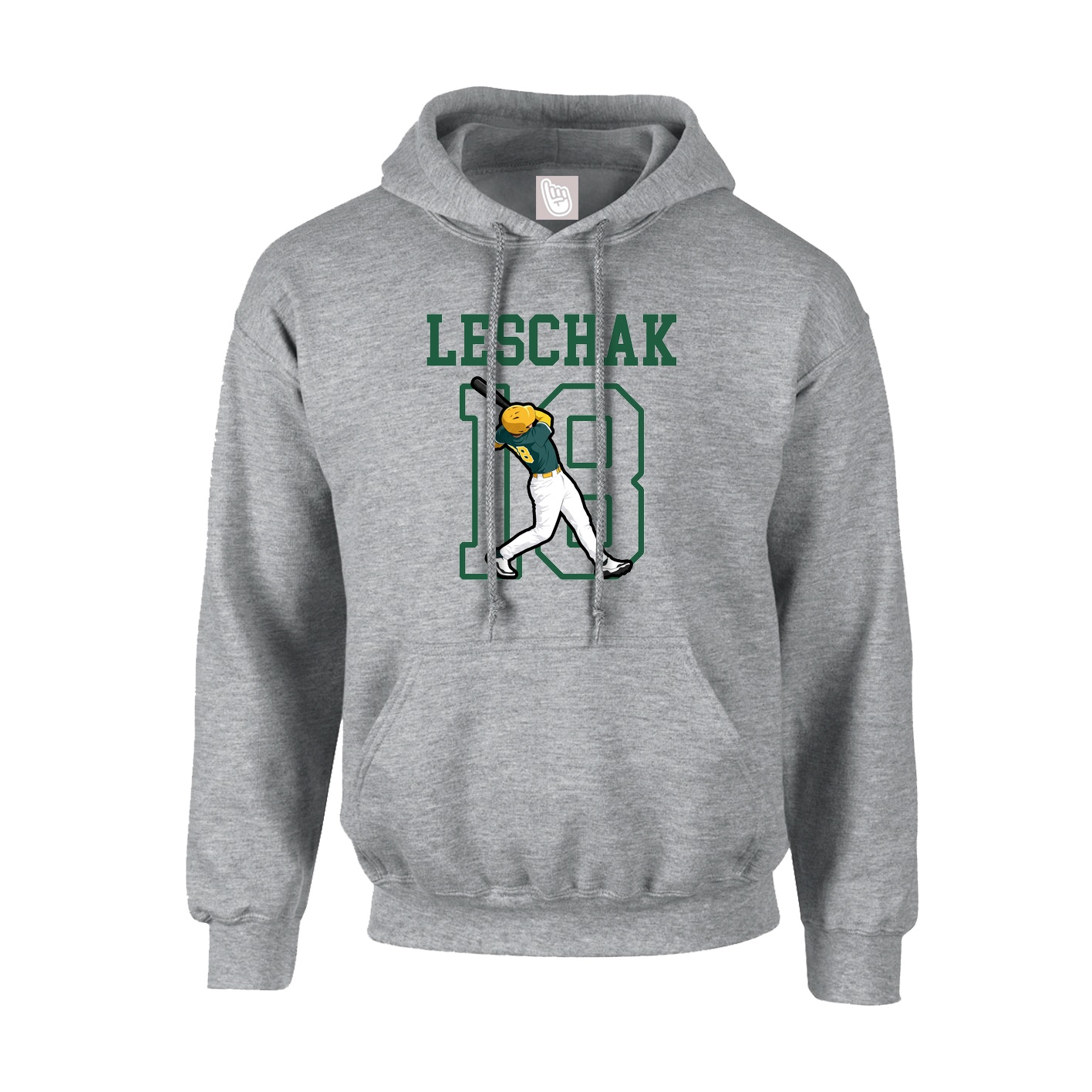 Hoodie — Shirsey in Grey