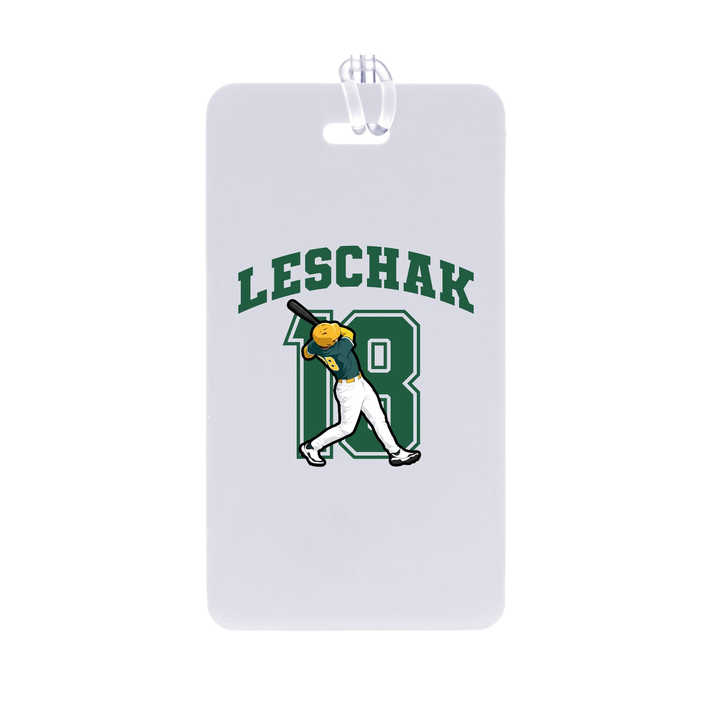 Bag Tag — Number in Classic