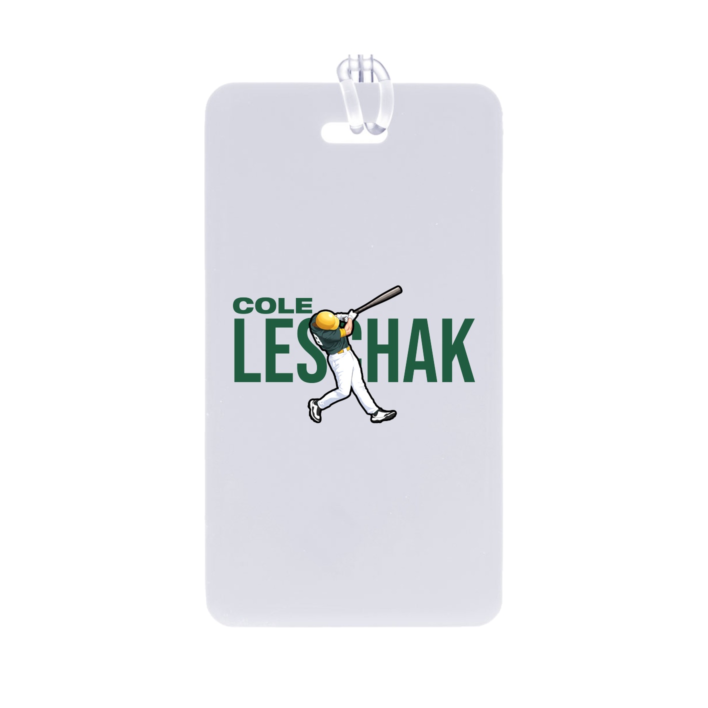 Bag Tag — Player Name in Classic