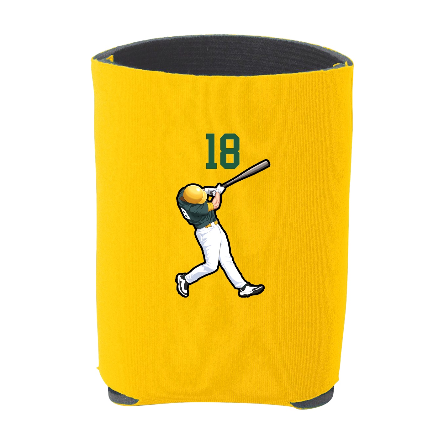 Can Holder — Number Top in Yellow