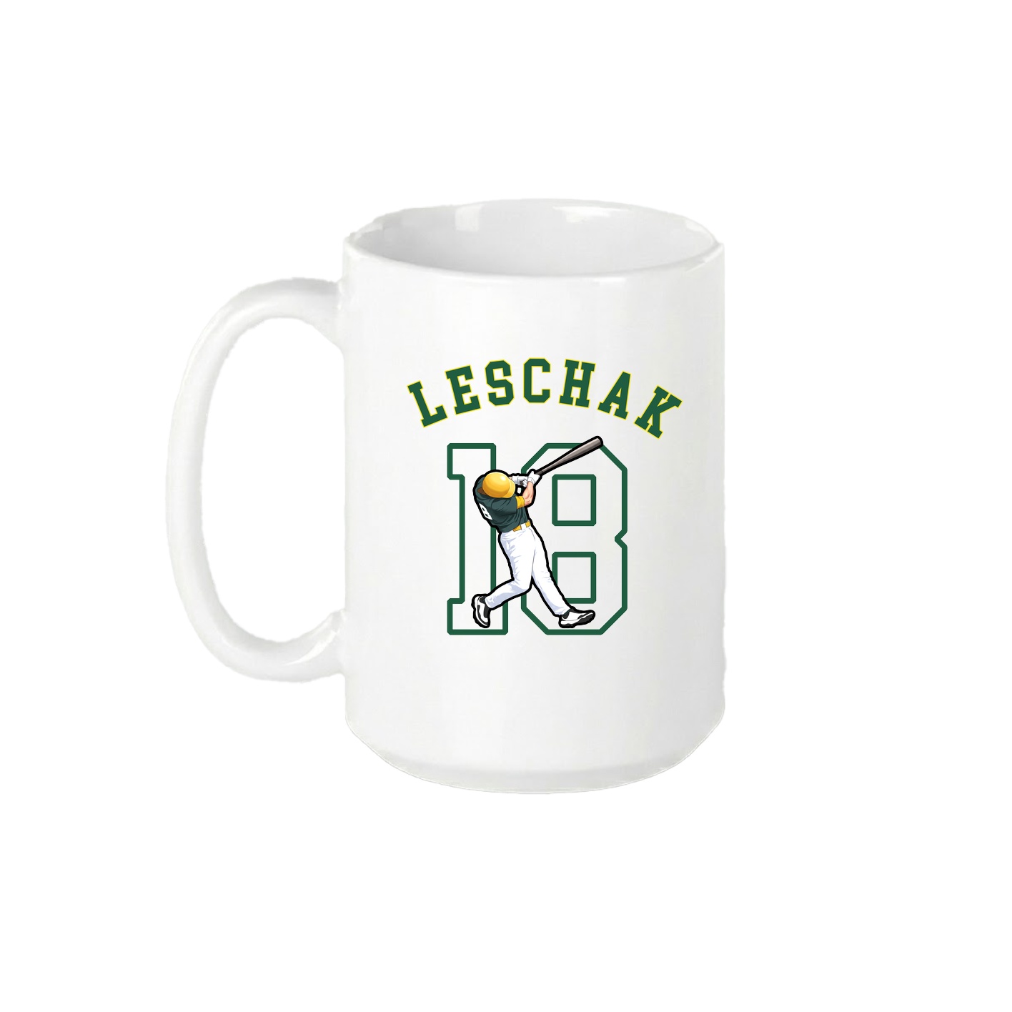 15oz Coffee Mug — Shirsey Arch in White