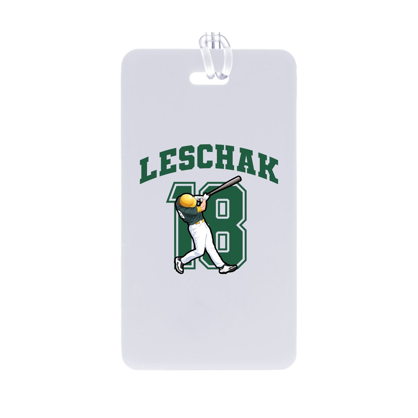 Bag Tag — Number in Classic