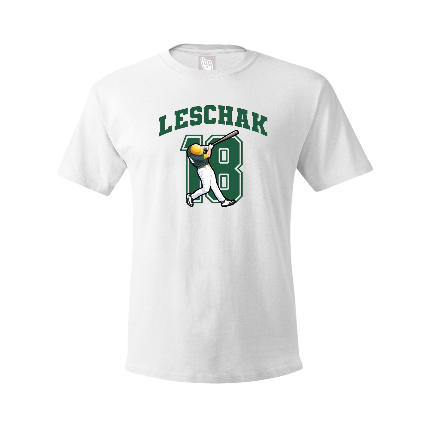 Tee — Number in White