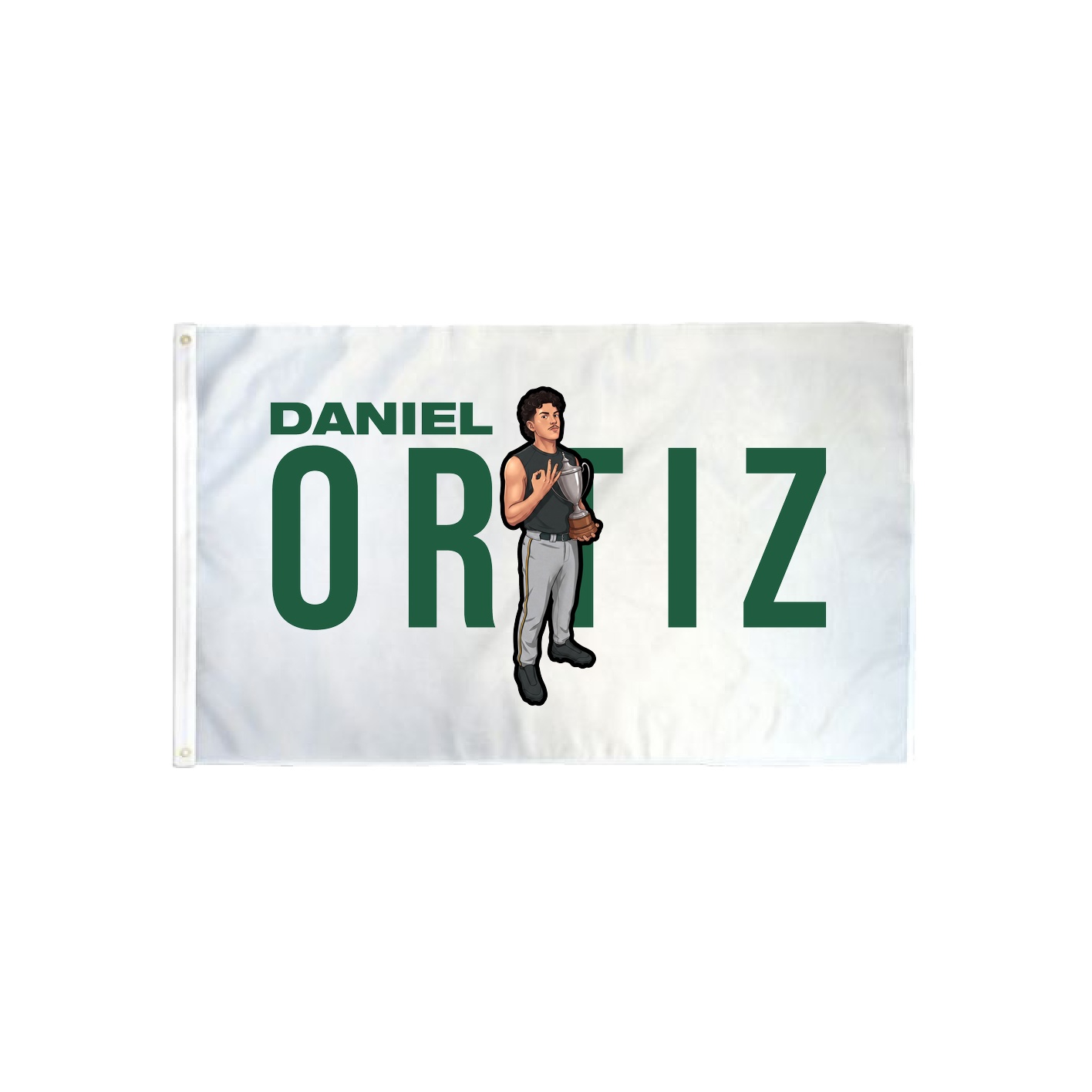 3x5 Flag — Player Name in Classic
