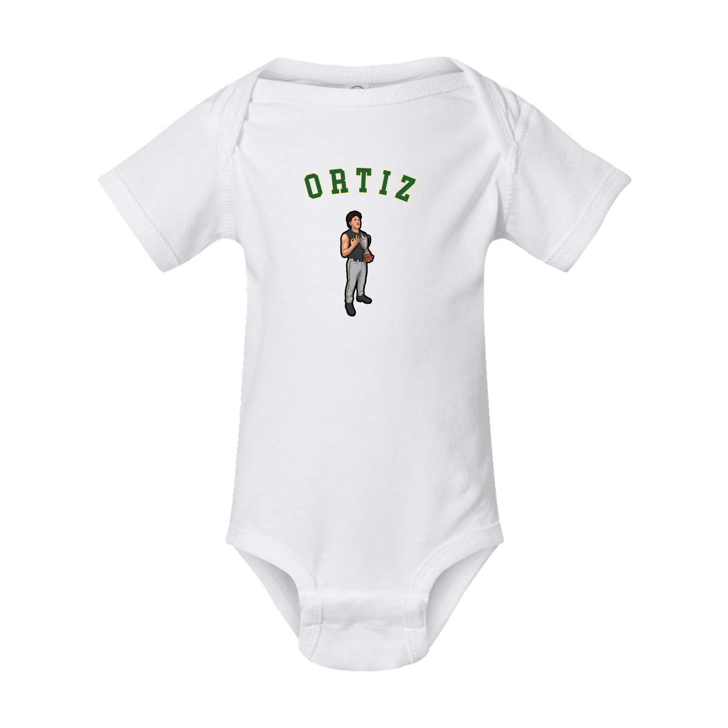 Baby Onesie — Shirsey Arch in White