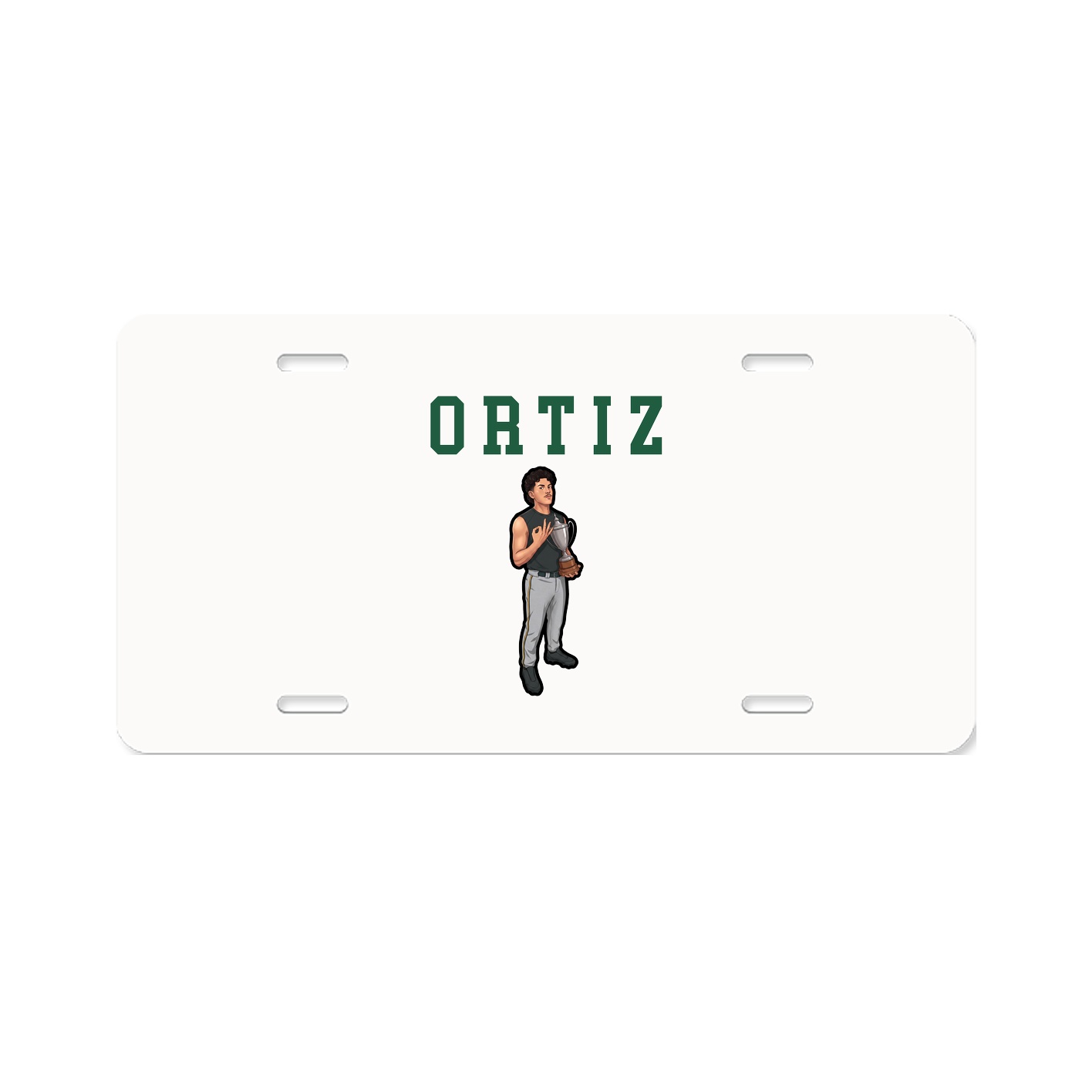 License Plate — Shirsey in Classic