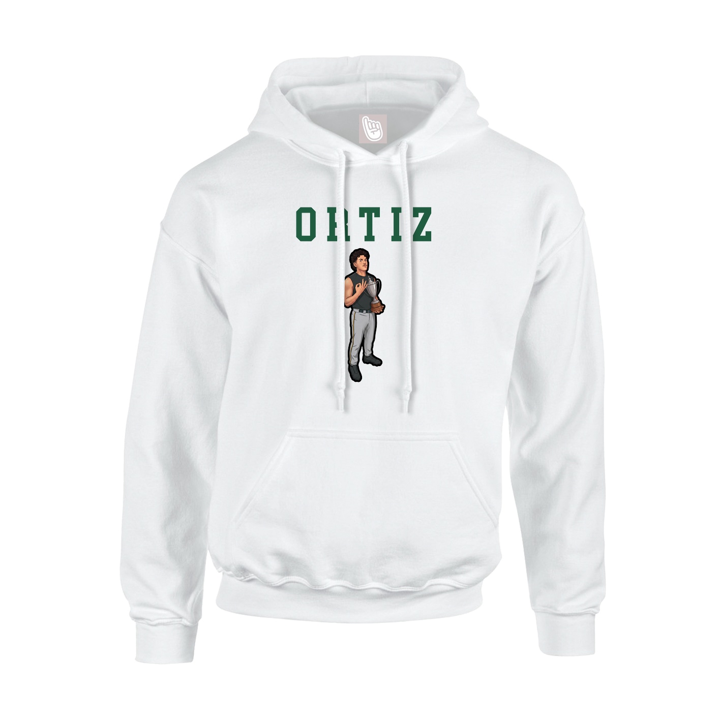 Youth Hoodie — Shirsey in White