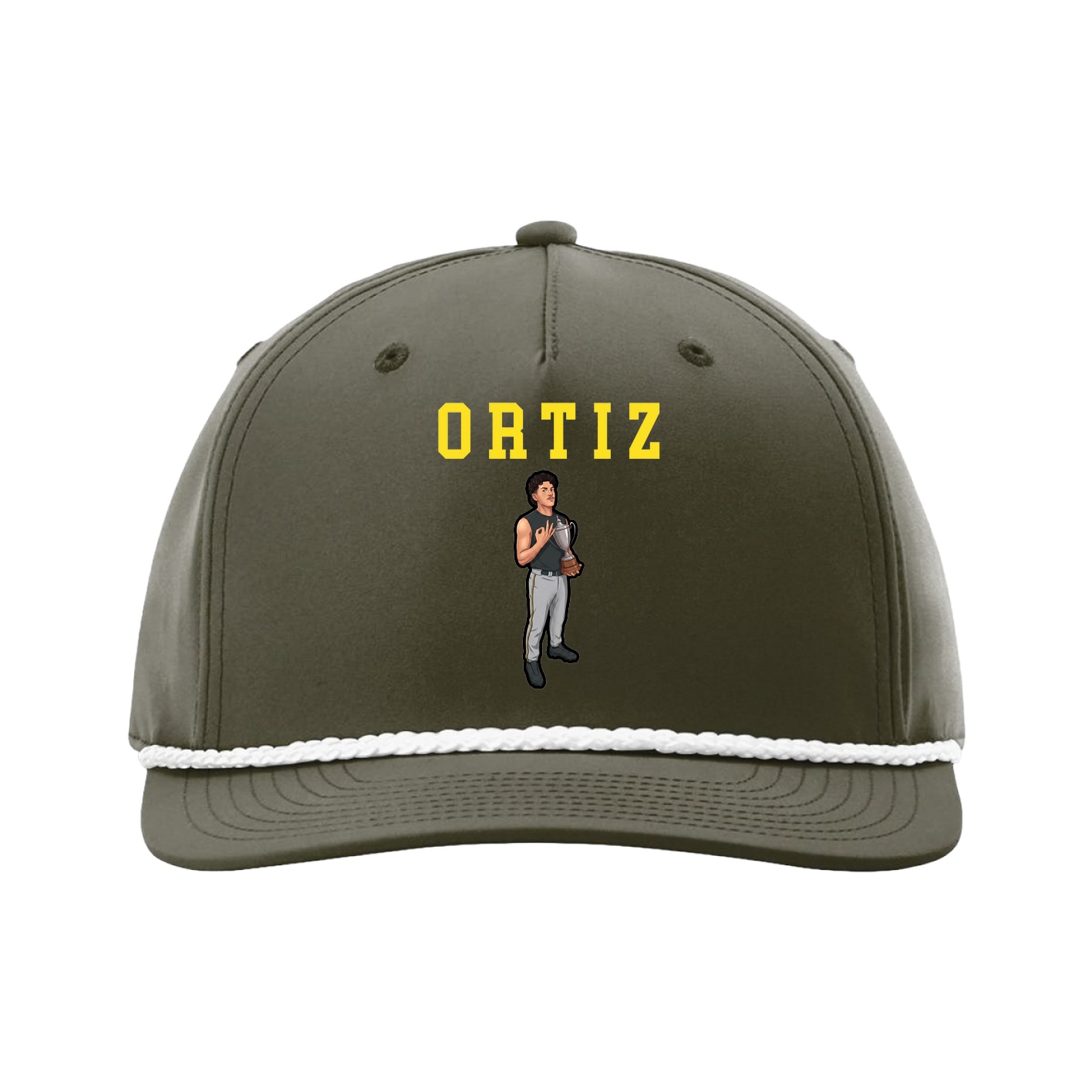 Five-Panel Classic Rope Cap — Shirsey in Green