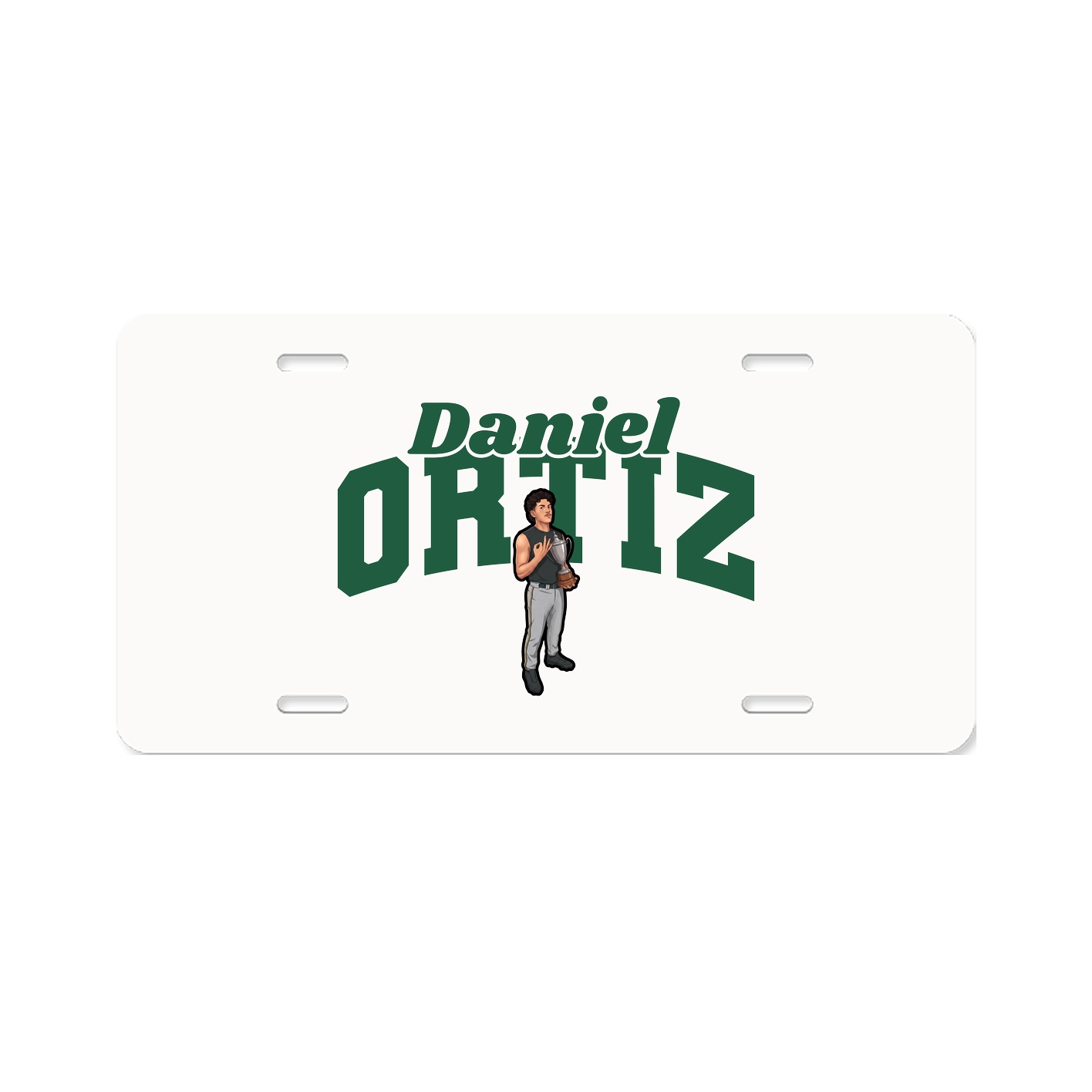 License Plate — Signature Arch in Classic