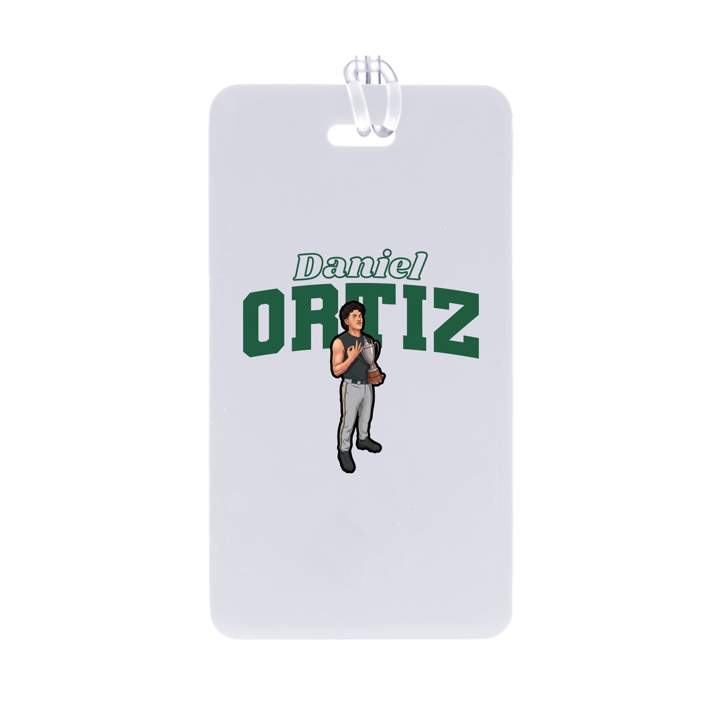 Bag Tag — Name Arch in Classic
