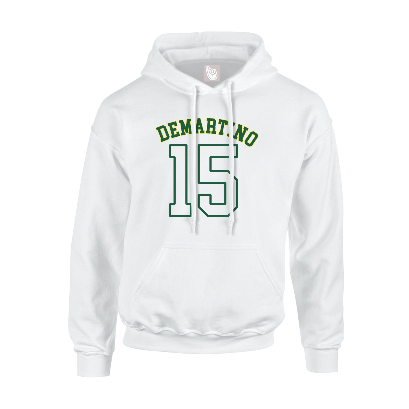 Youth Hoodie — Shirsey Arch in White