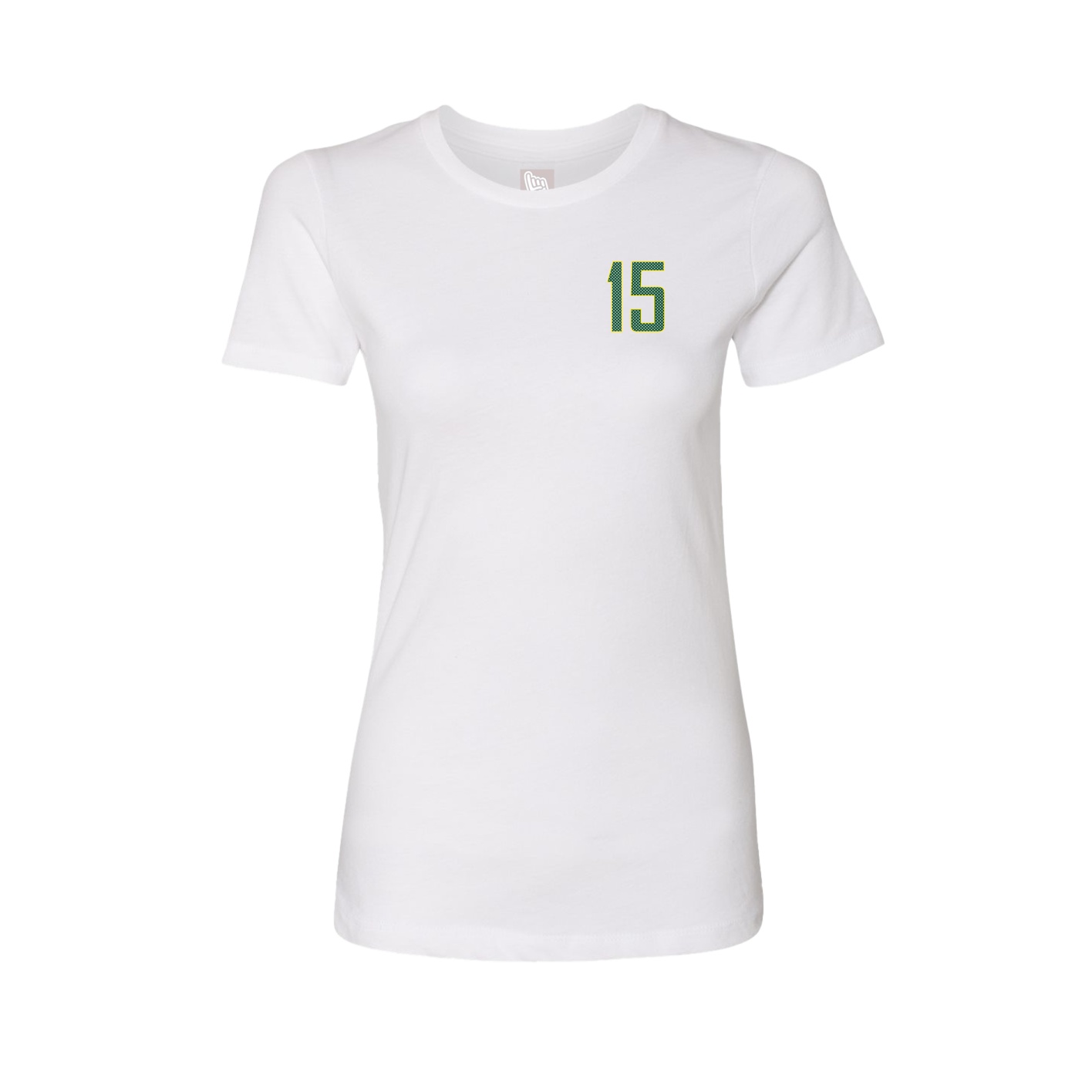 Fitted Women's Tee — Front Shirsy in White