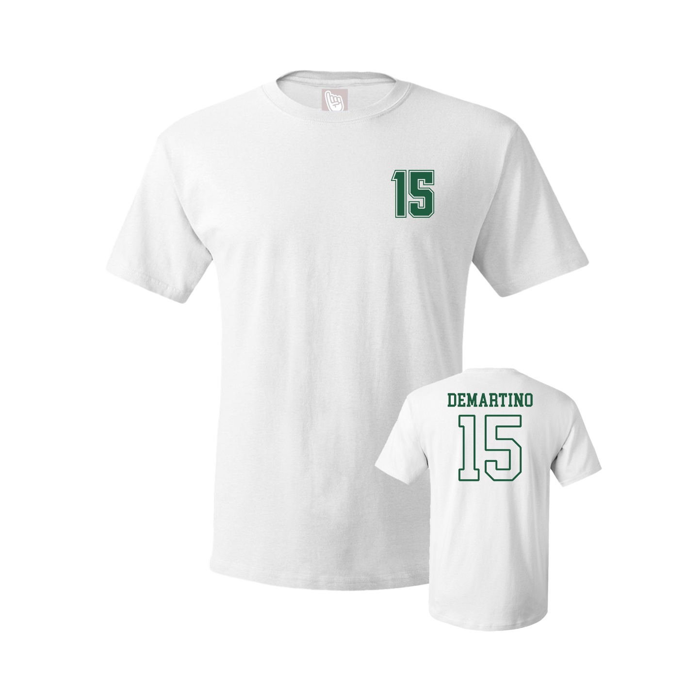 Tee — Chest Back in White