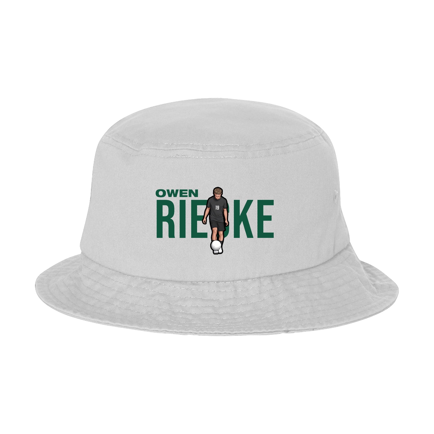 Bucket Cap — Player Name in White