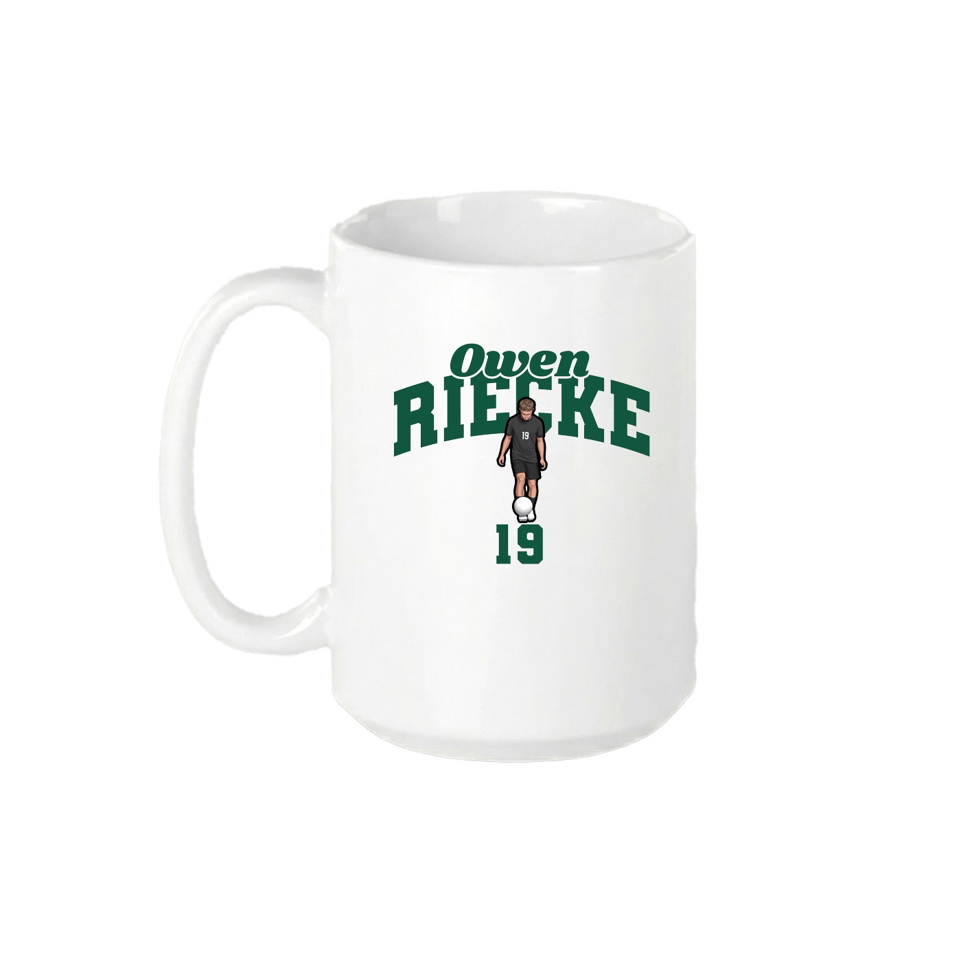15oz Coffee Mug — Signature Arch in White