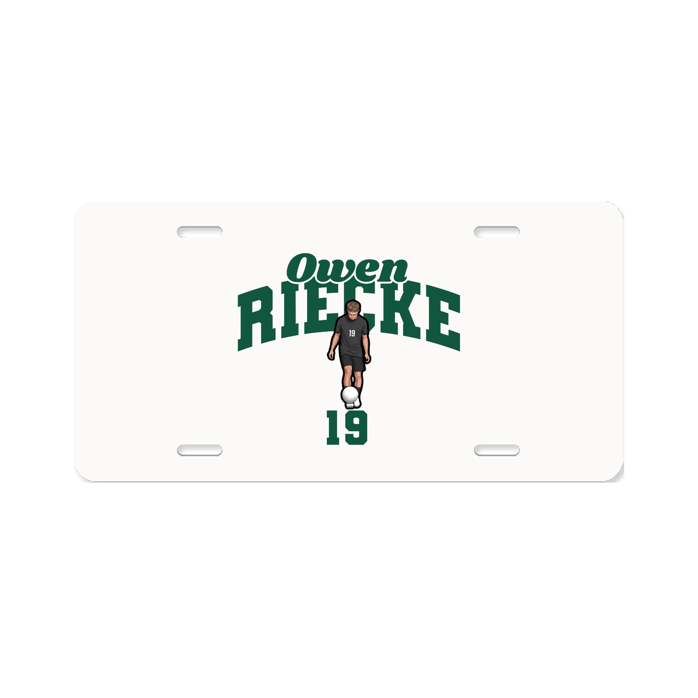 License Plate — Signature Arch in Classic