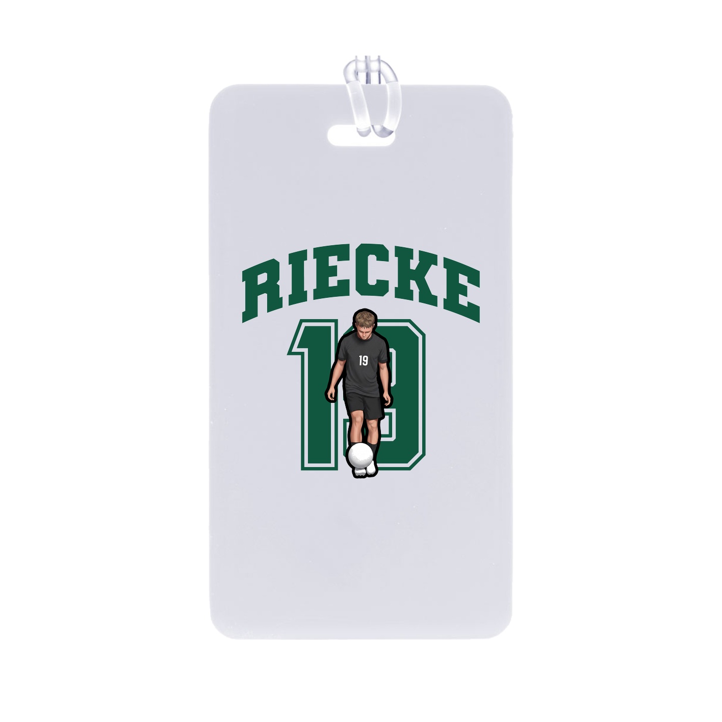 Bag Tag — Number in Classic