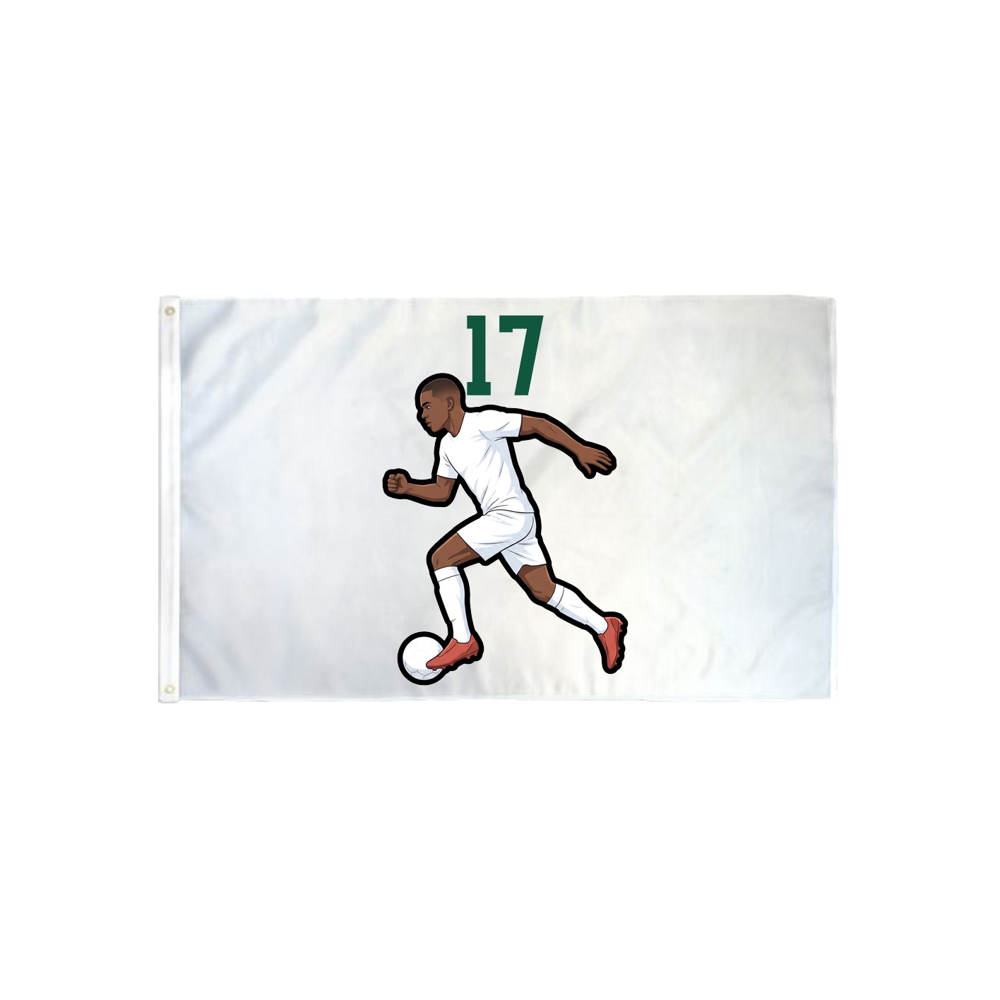 3x5 Flag — Number Top in Classic
