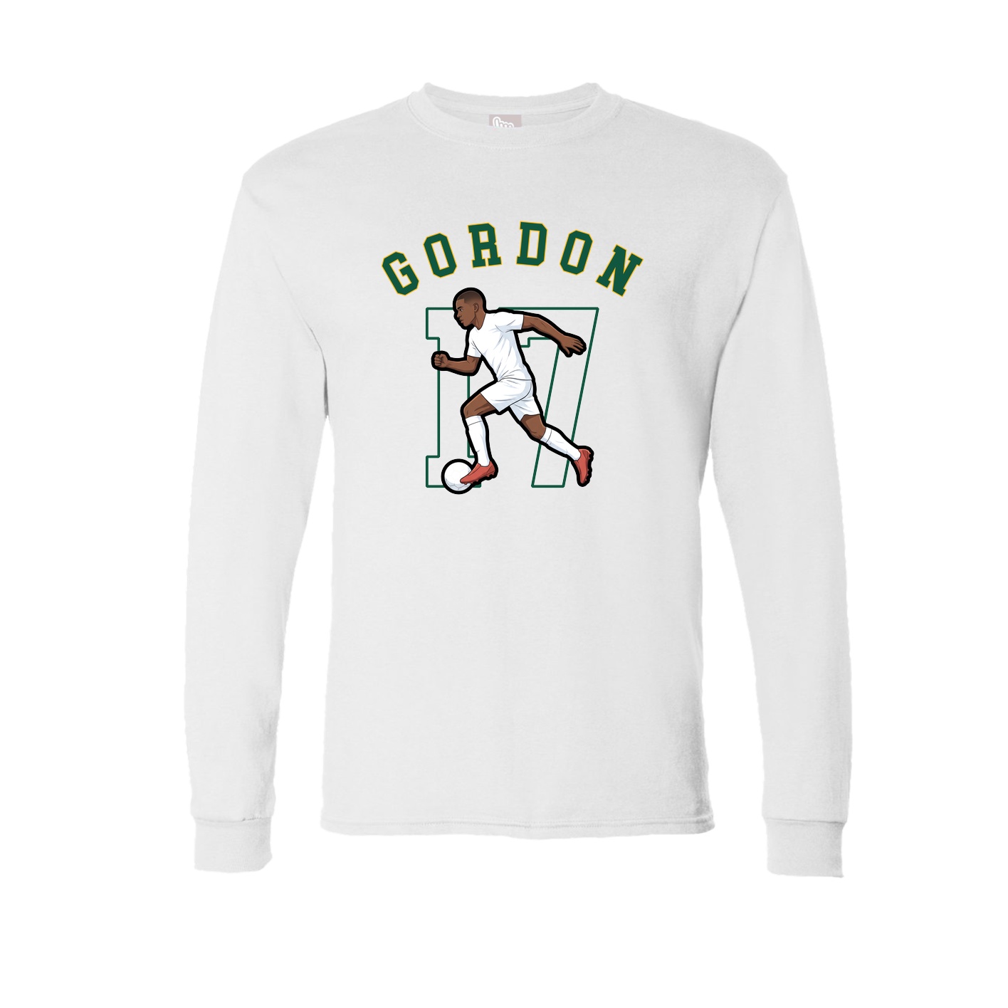 Long Sleeve Tee — Shirsey Arch in White