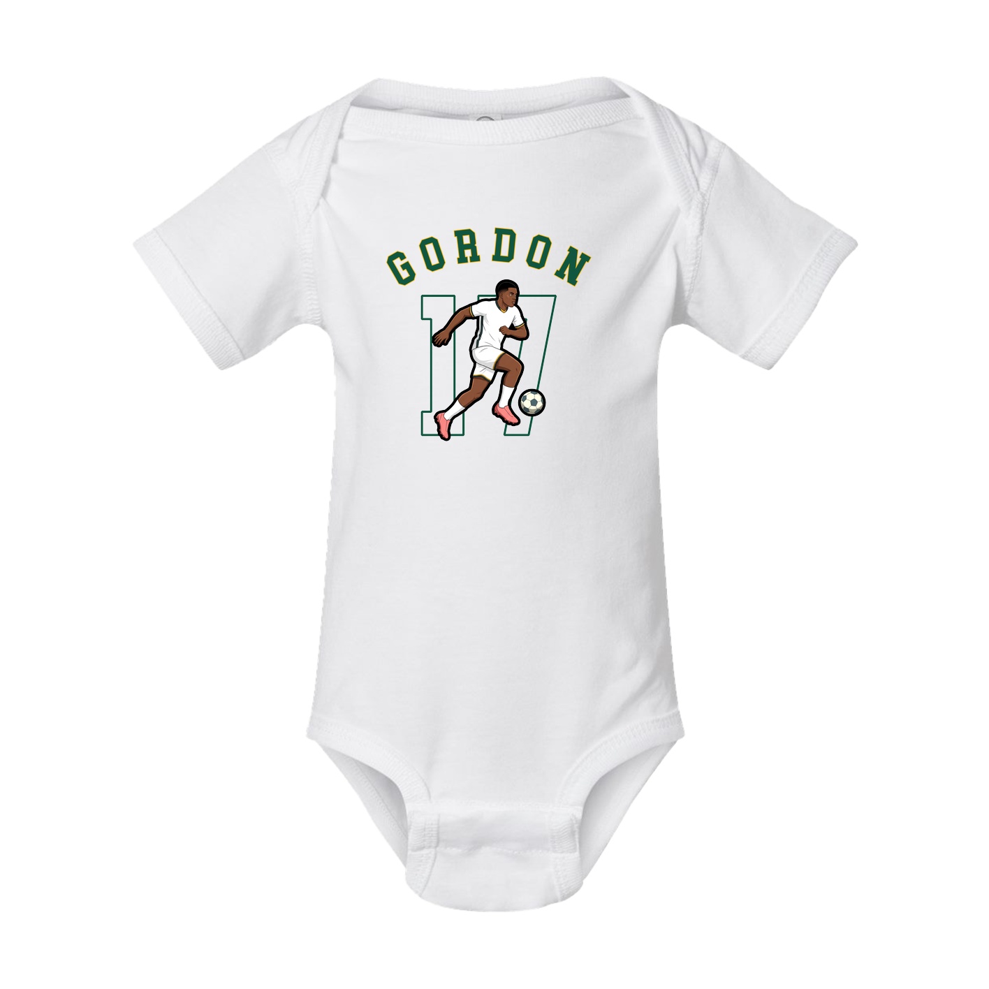 Baby Onesie — Shirsey Arch in White