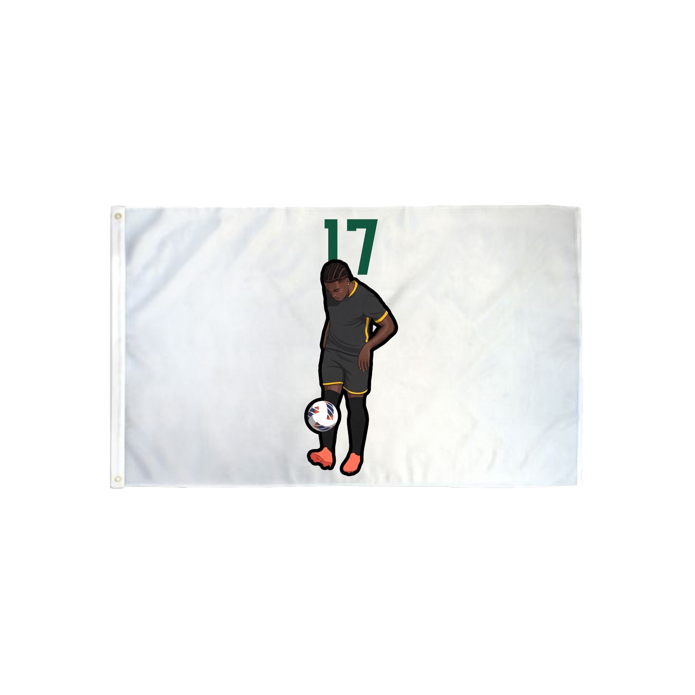 3x5 Flag — Number Top in Classic