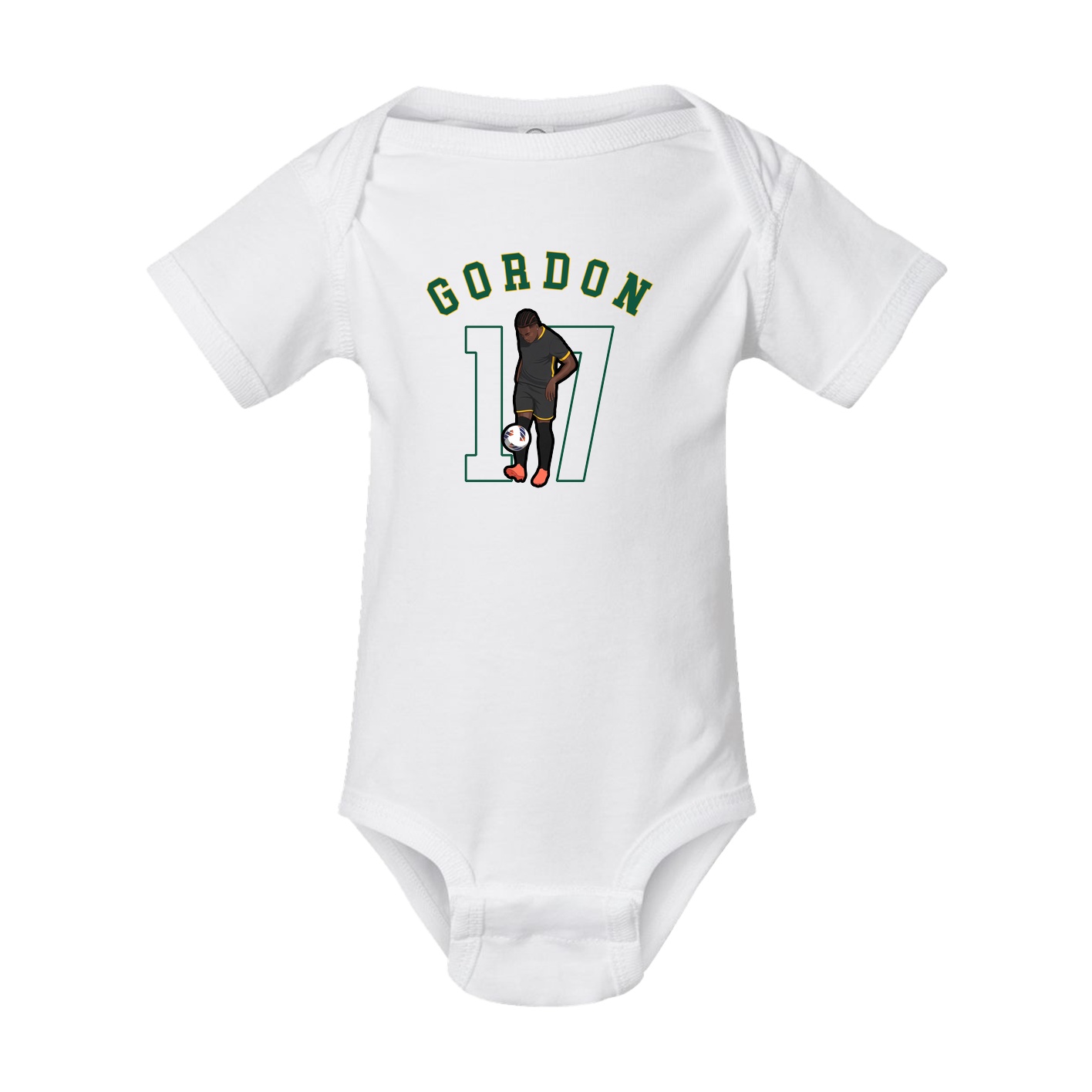 Baby Onesie — Shirsey Arch in White