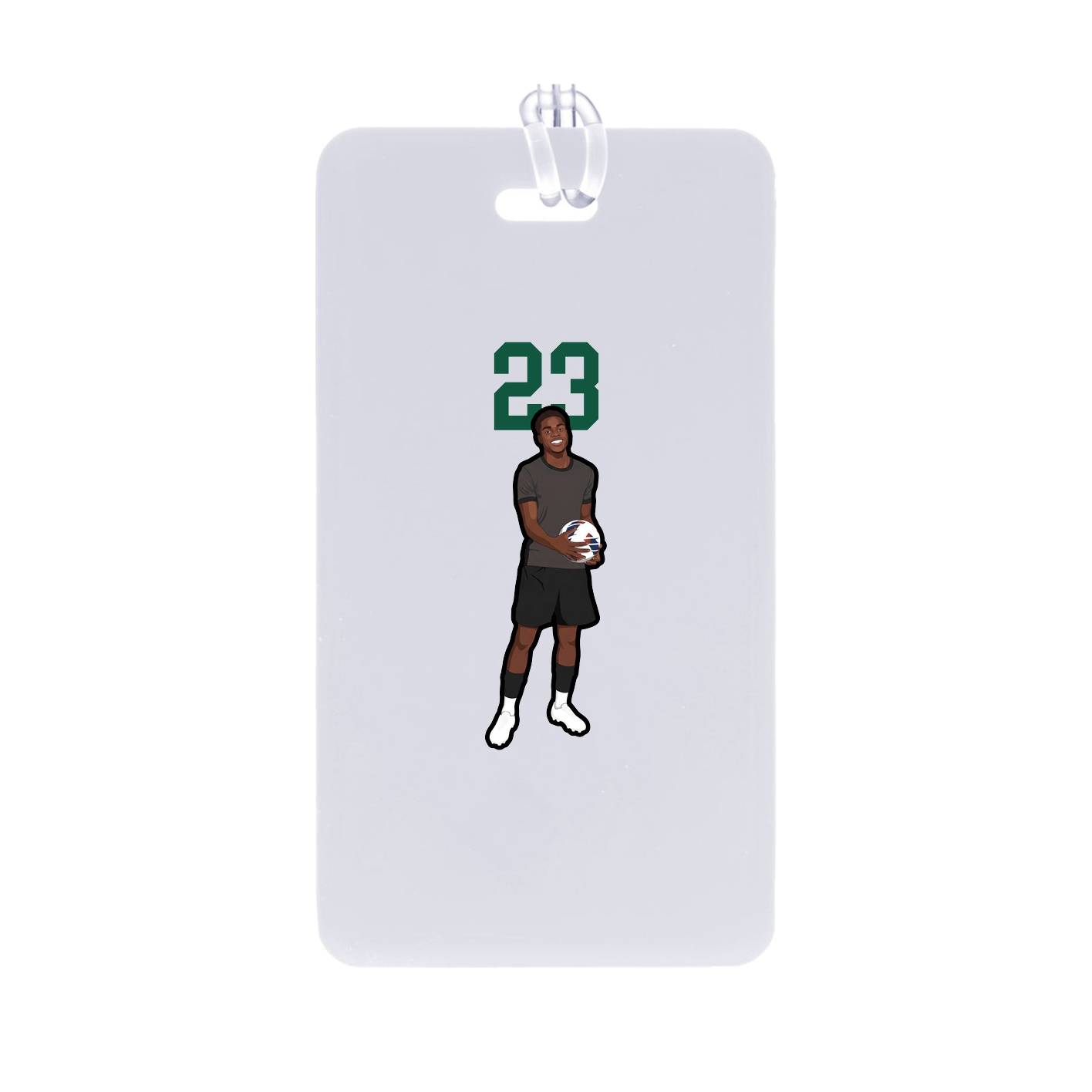 Bag Tag — Number Top in Classic
