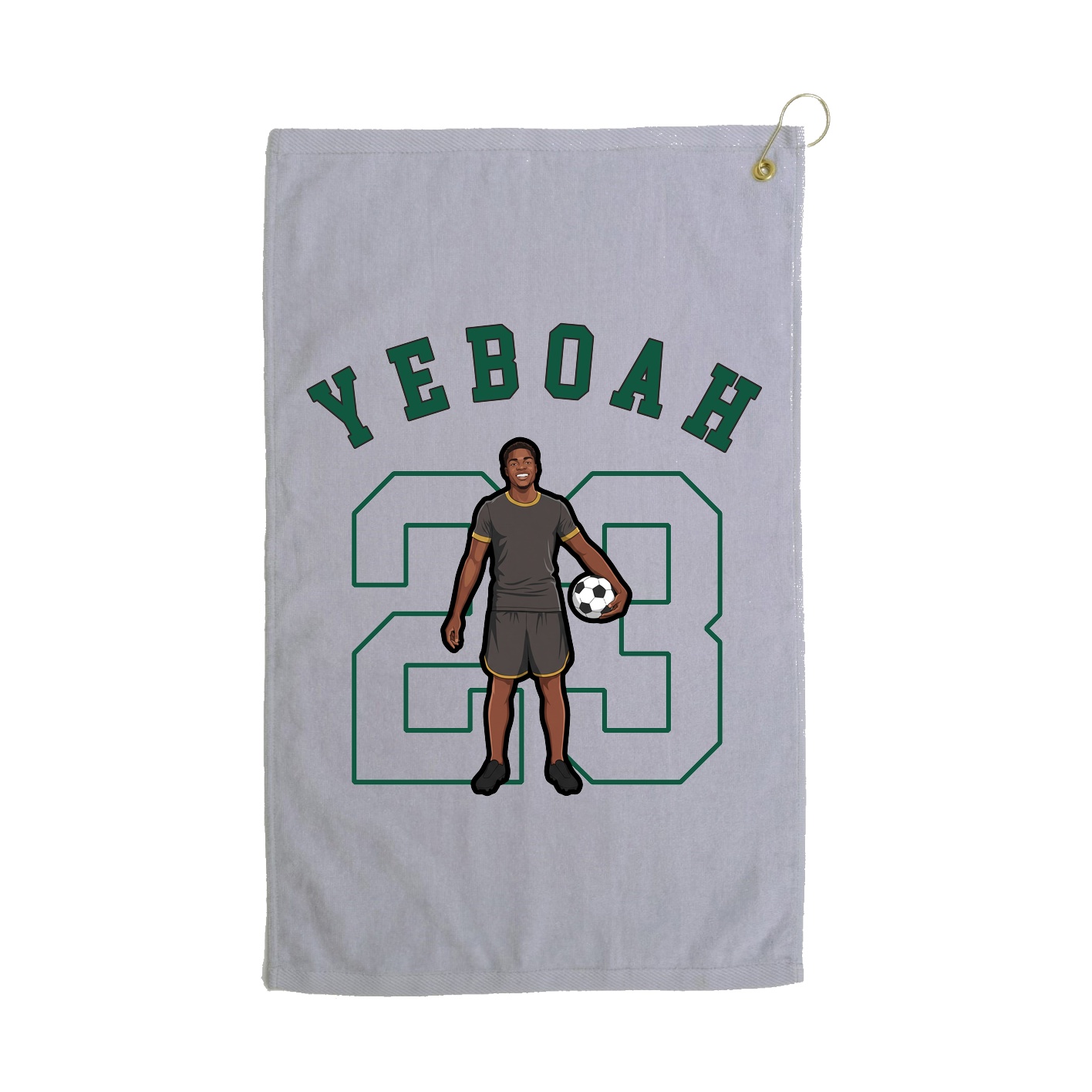 Golf Towel — Shirsey Arch in Grey