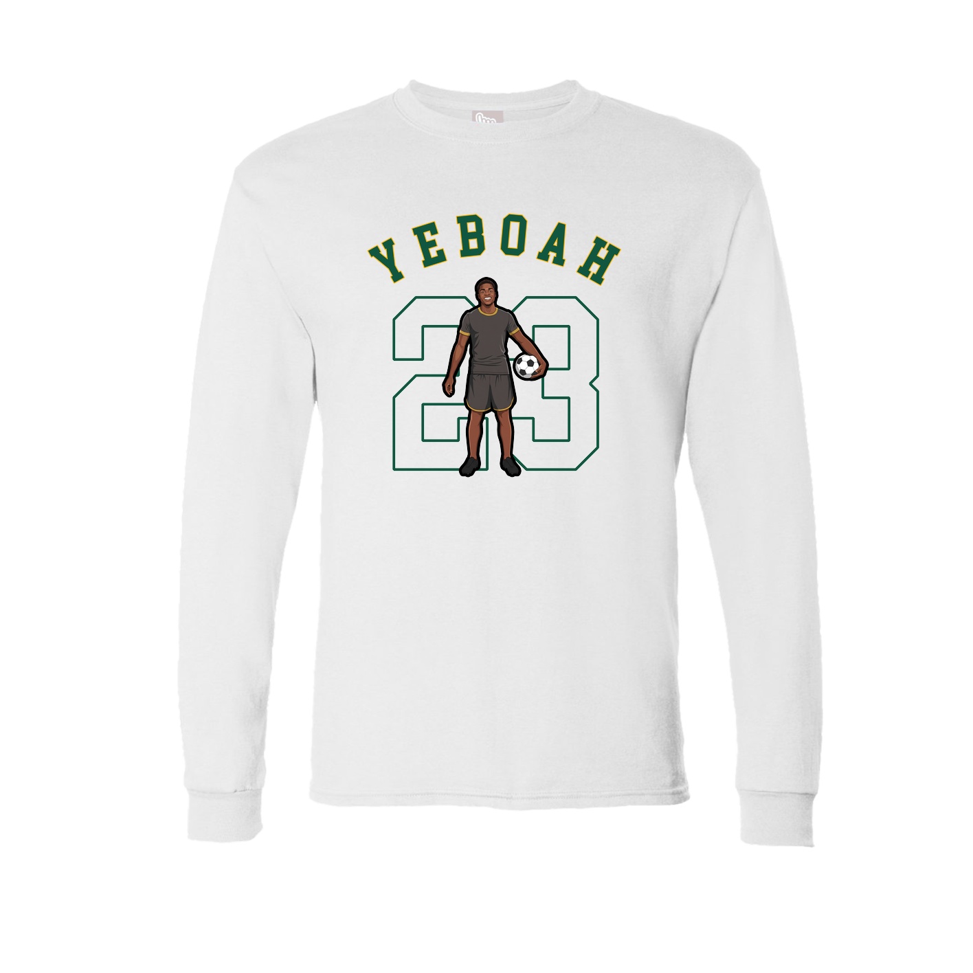 Long Sleeve Tee — Shirsey Arch in White