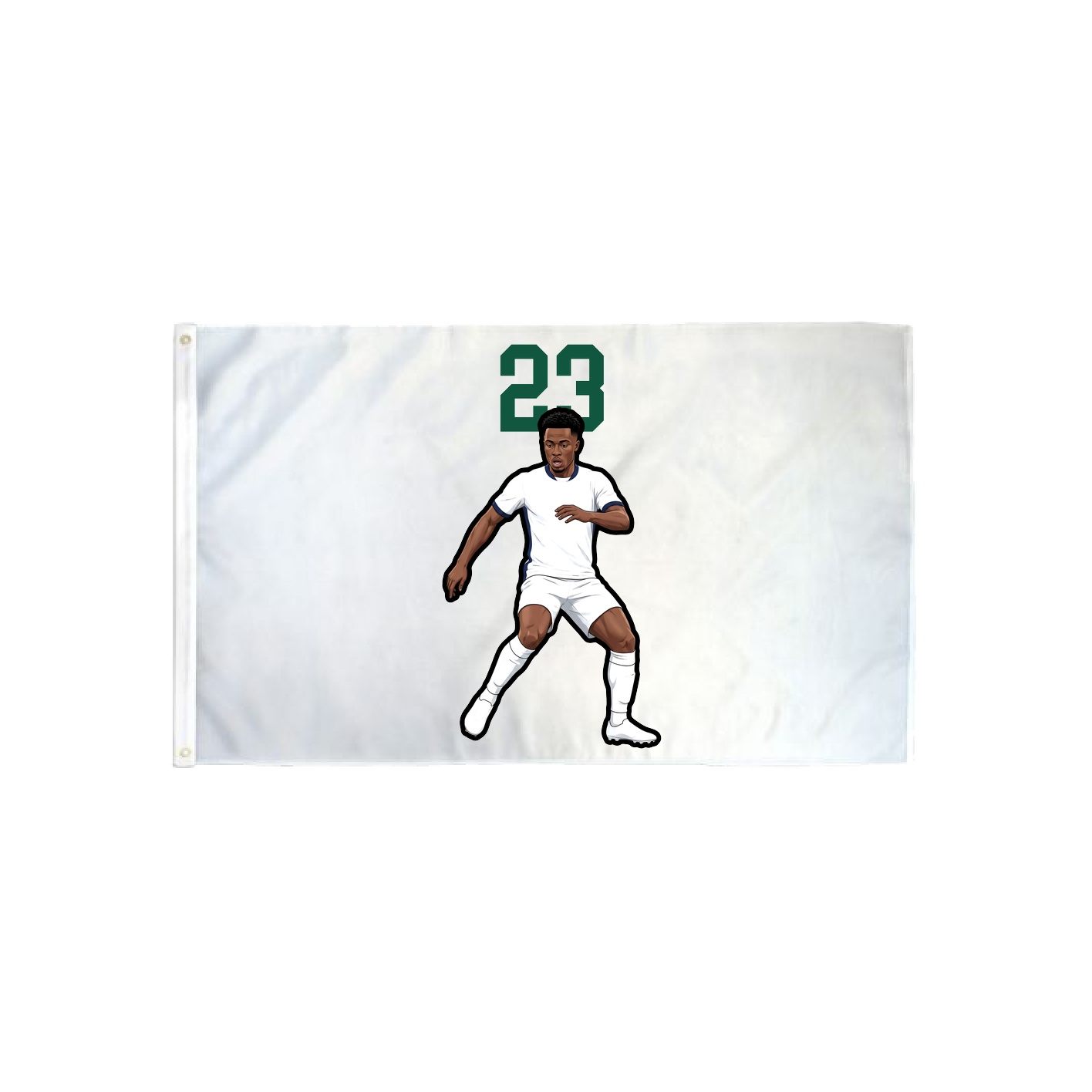3x5 Flag — Number Top in Classic
