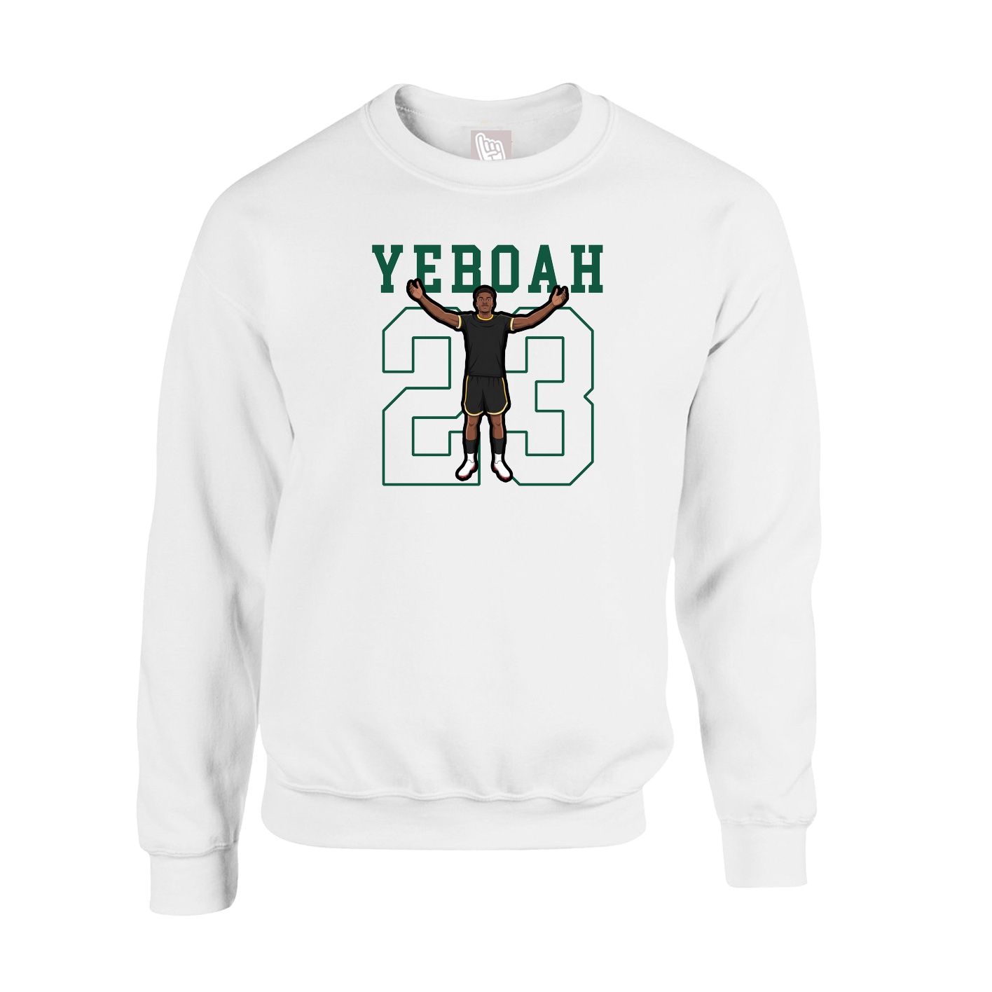 Fleece Crew — Shirsey in White