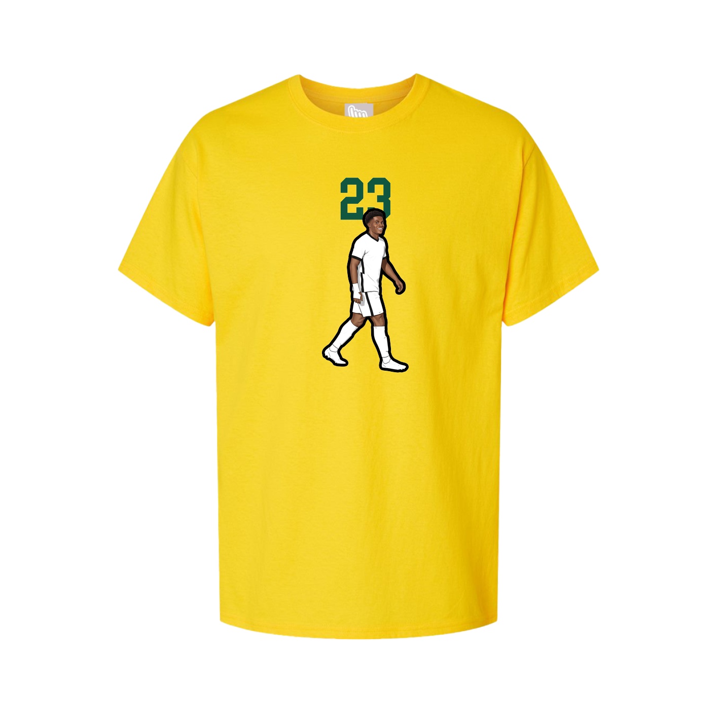 Tee — Number Top in Gold