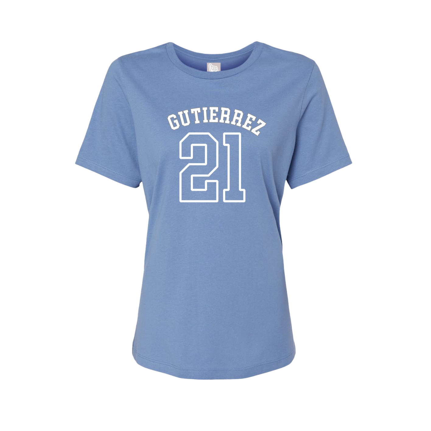 Womens Tee — Shirsey Arch in Powder Blue