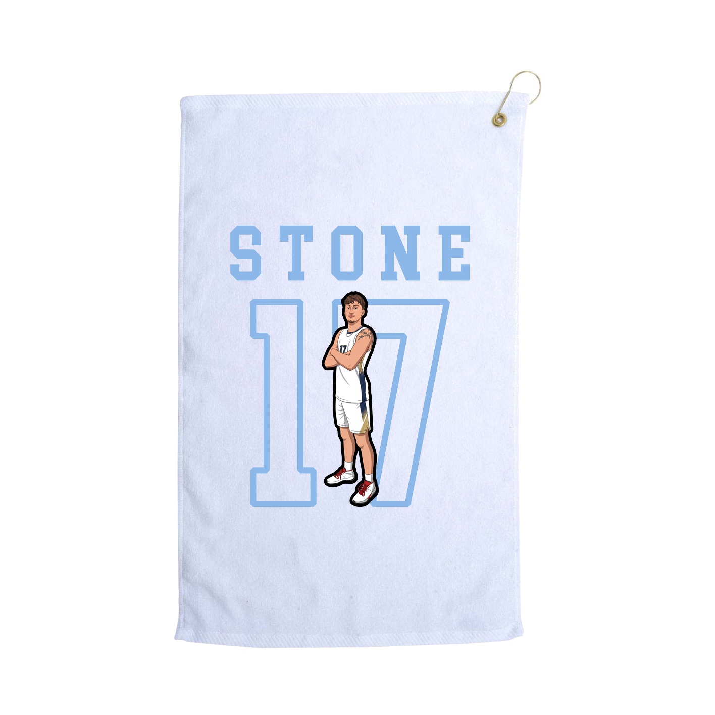 Golf Towel — Shirsey in White