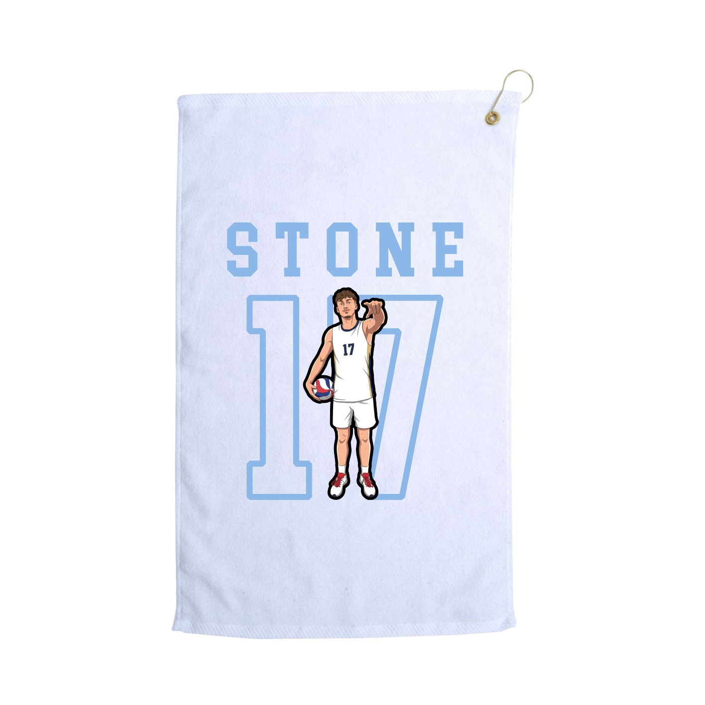 Golf Towel — Shirsey in White