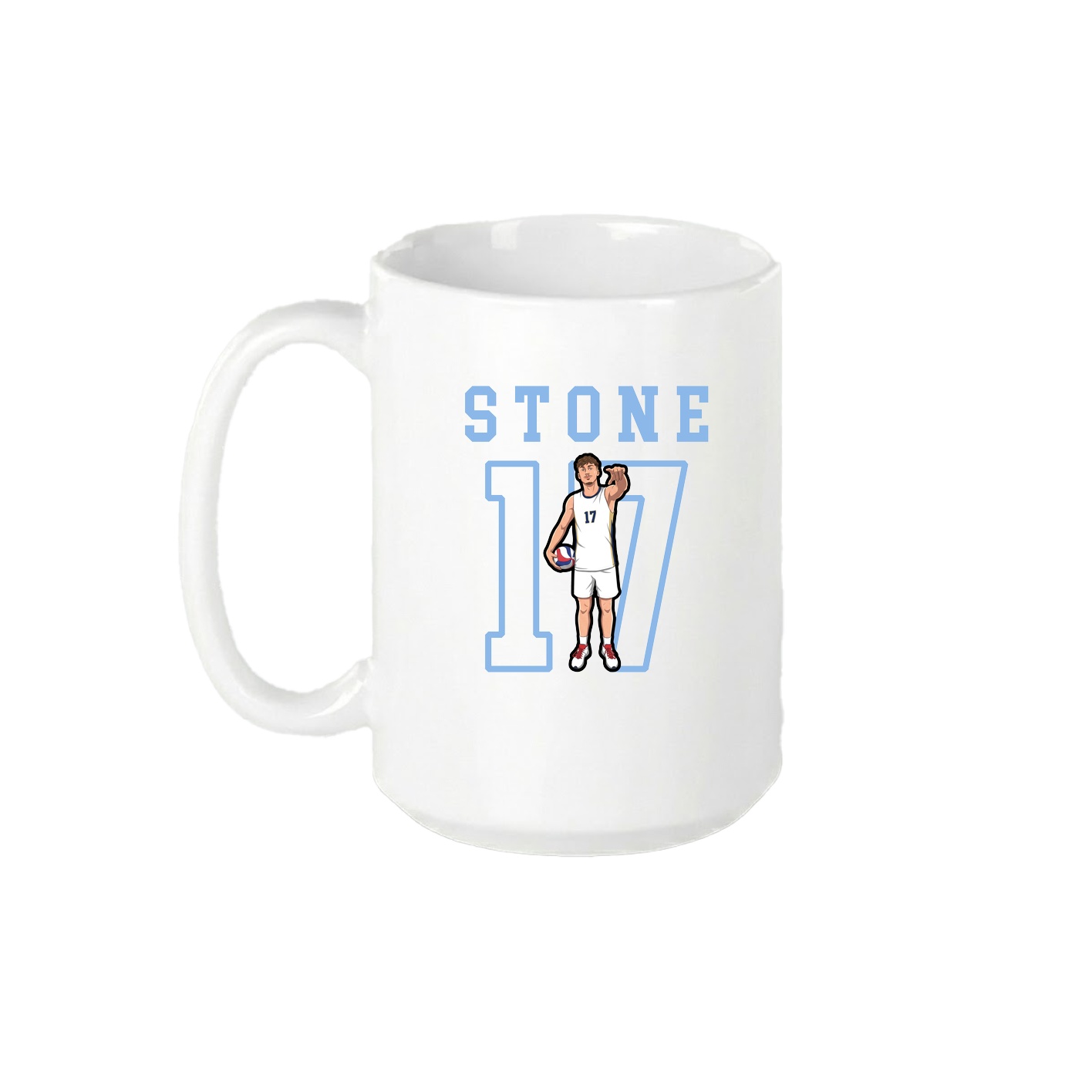 15oz Coffee Mug — Shirsey in White