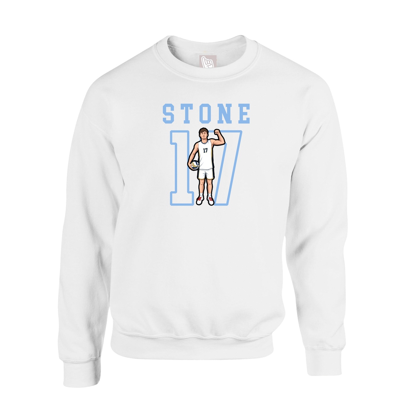 Fleece Crew — Shirsey in White