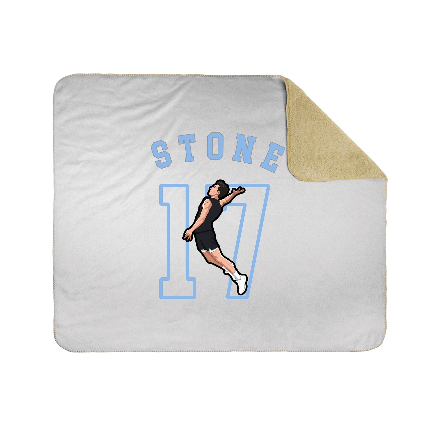 Throw Blanket — Shirsey Arch in White
